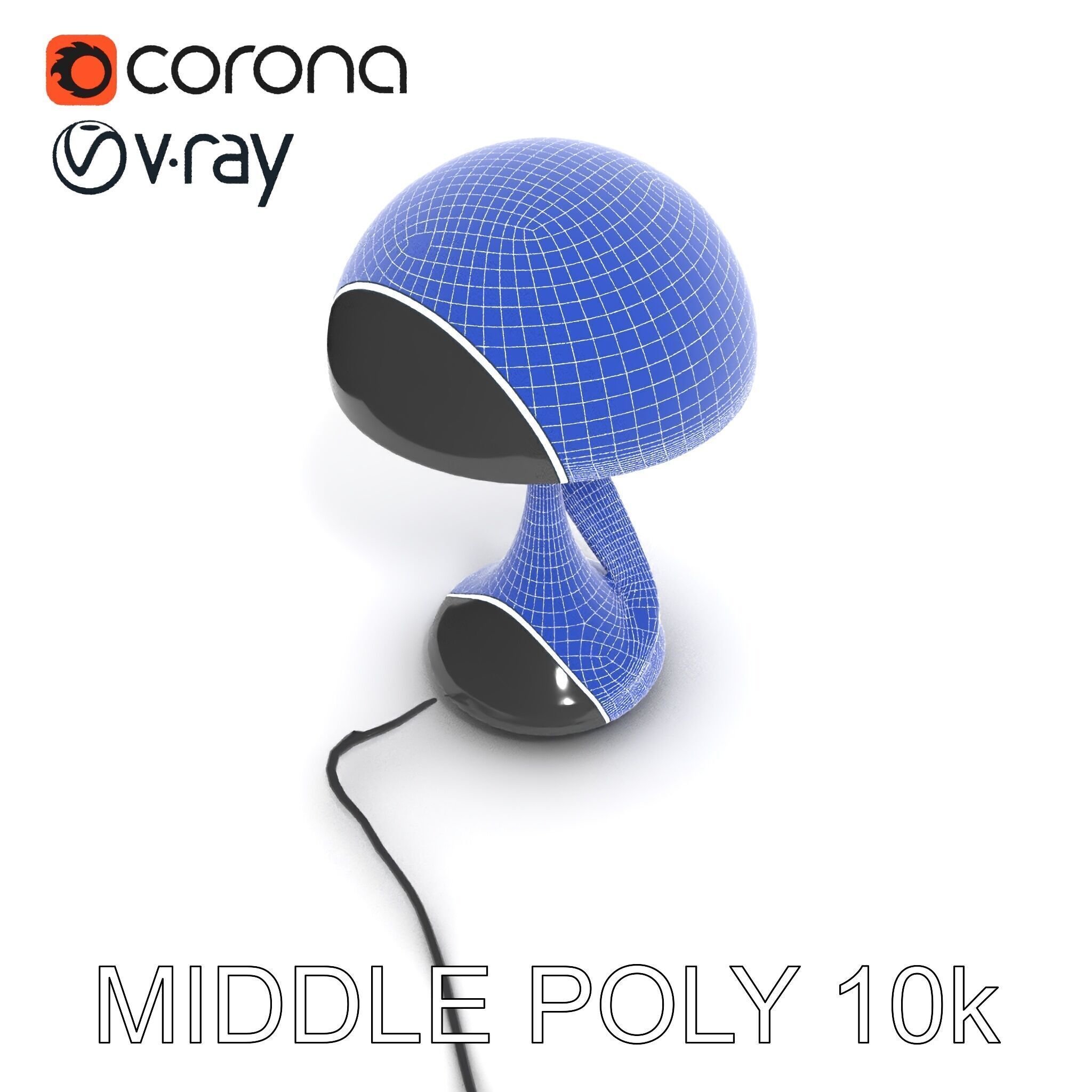 Modern Desk Lamp D Model Pack Low-poly 3D model_31