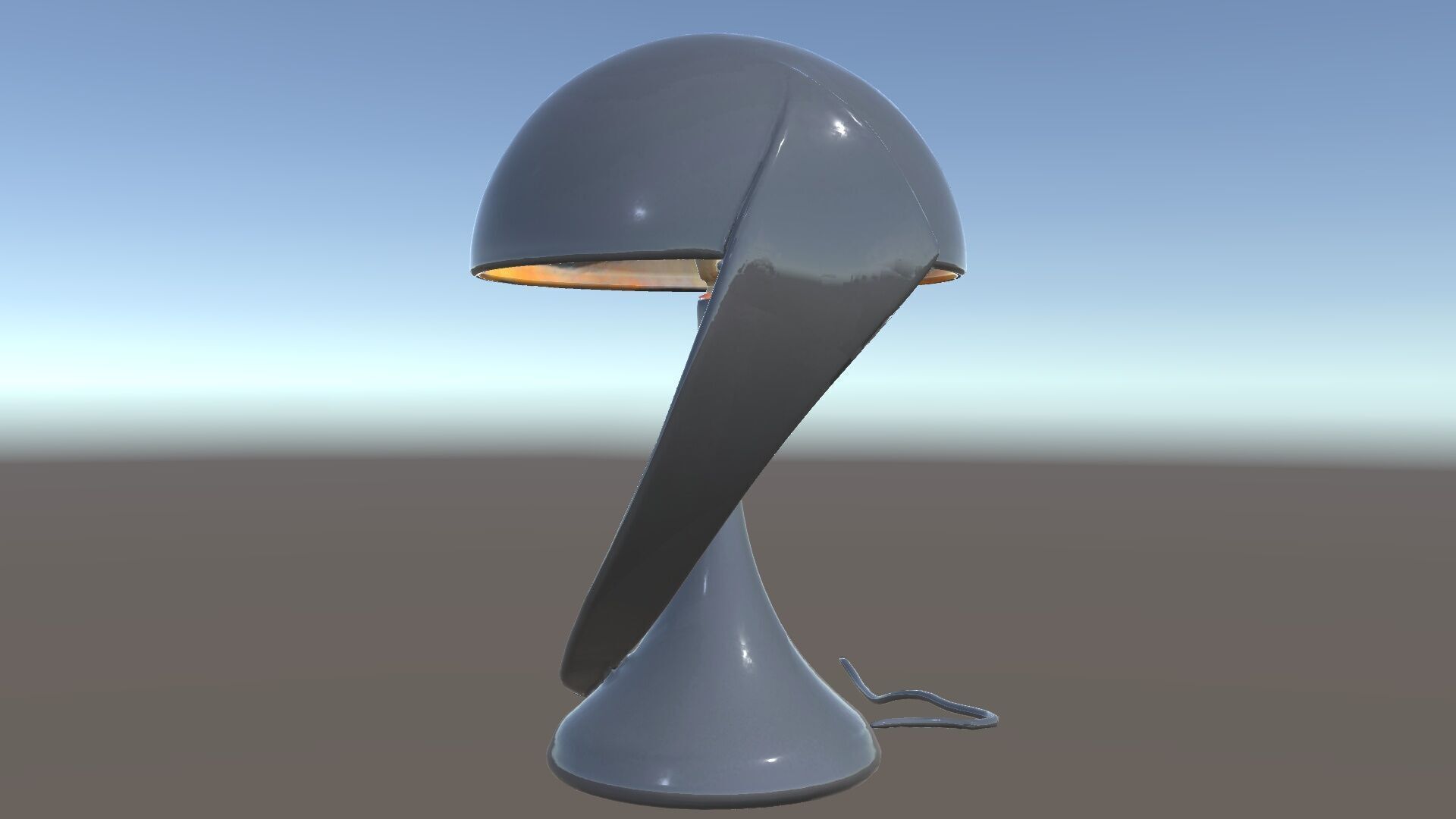 Modern Desk Lamp D Model Pack Low-poly 3D model_6