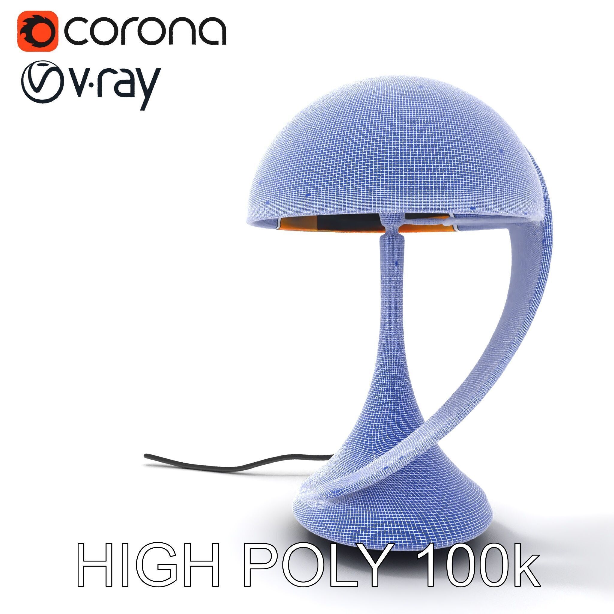 Modern Desk Lamp D Model Pack Low-poly 3D model_26