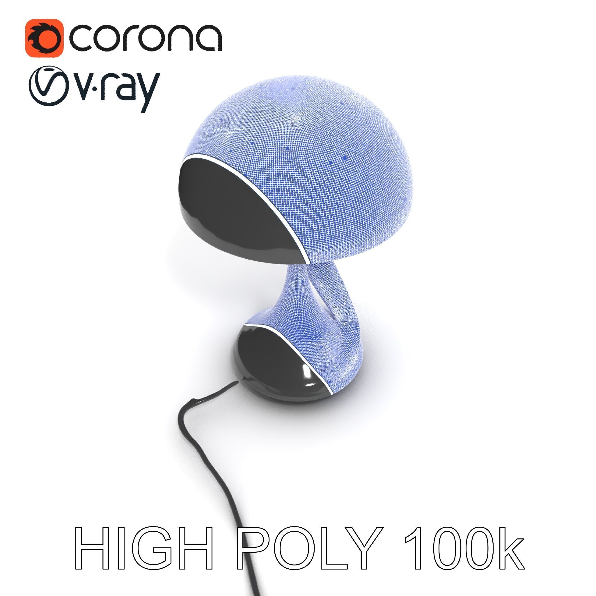 Modern Desk Lamp D Model Pack Low-poly 3D model_11