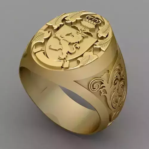 Antique Royal Signet Ring