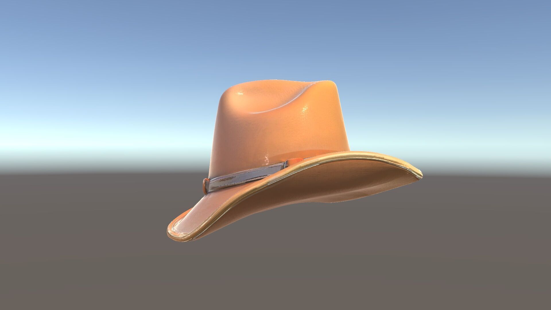 Stylish Cowboy Hat Model Pack for Virtual Environments Low-poly 3D model_5
