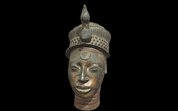 Head of Lajuwa Low-poly 3D model