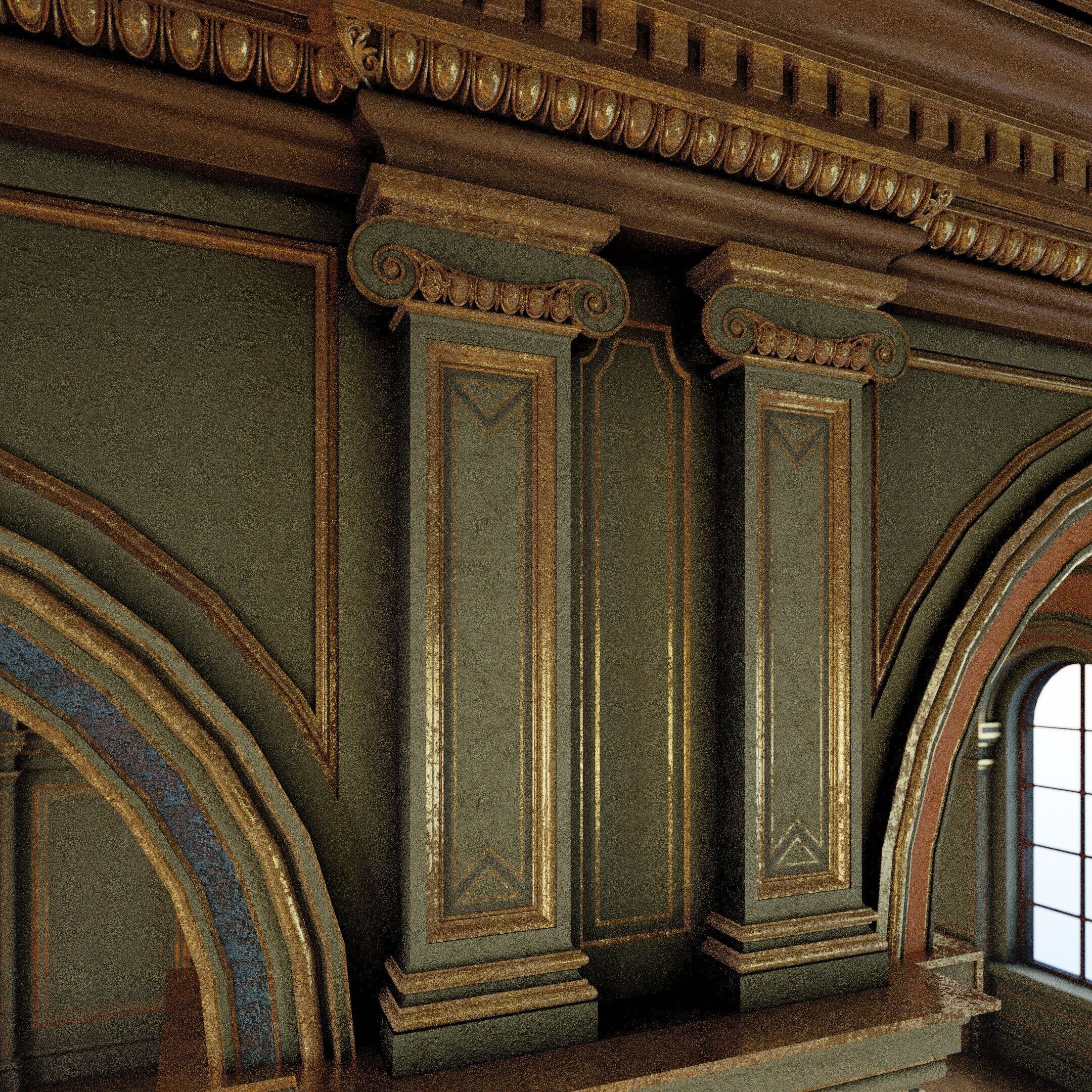 Grand Gallery 3D model_16