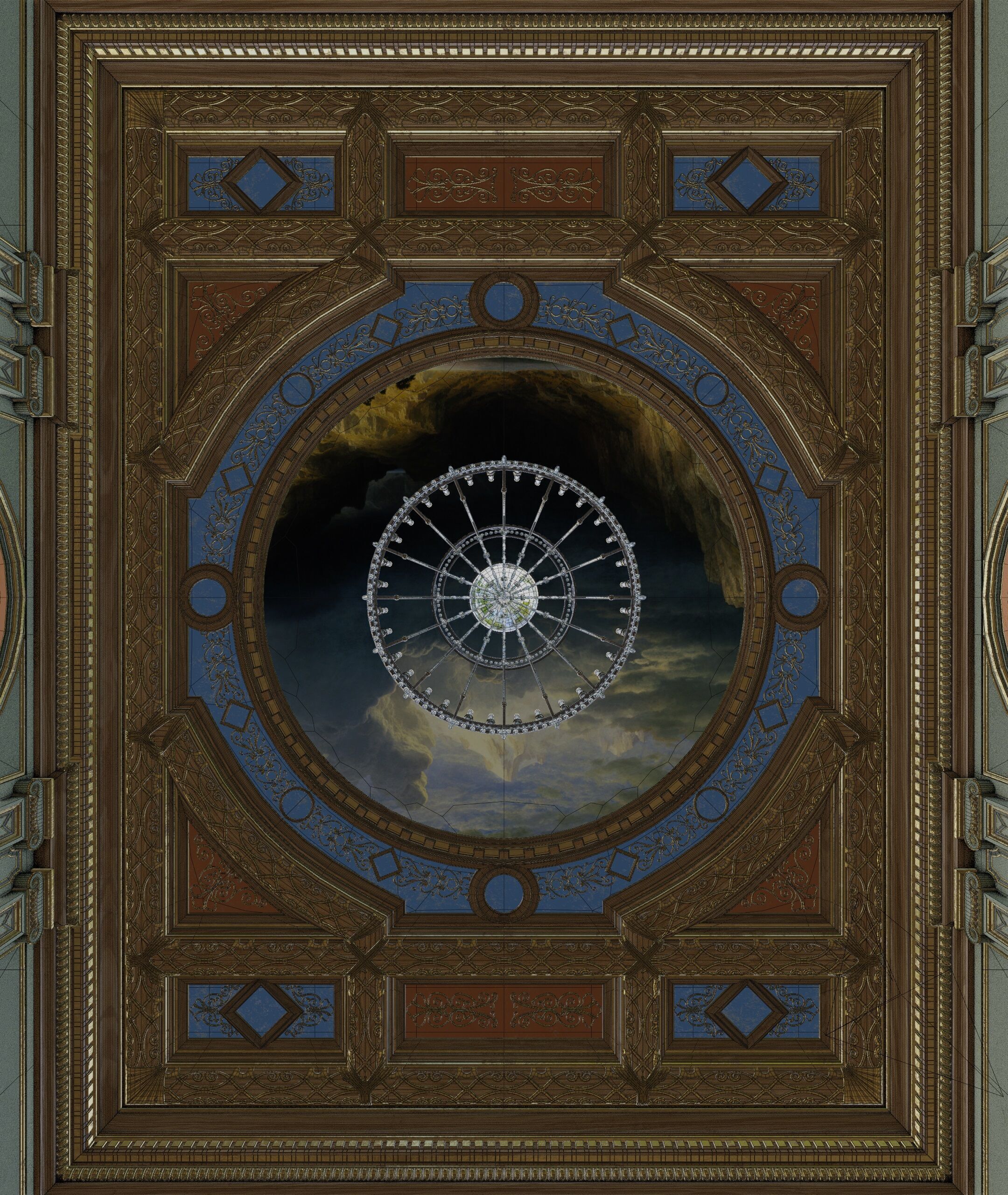 Grand Gallery 3D model_35