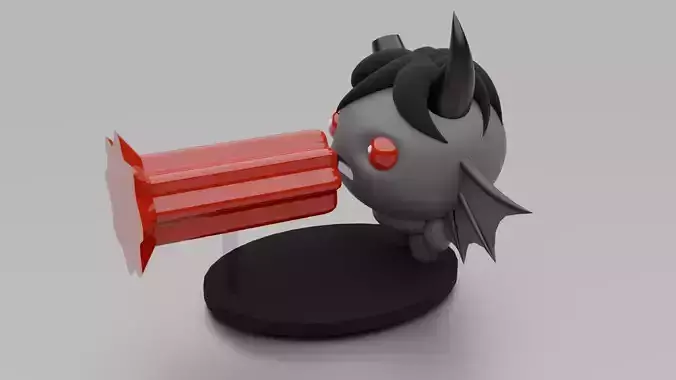 The binding of isaac azazel statue