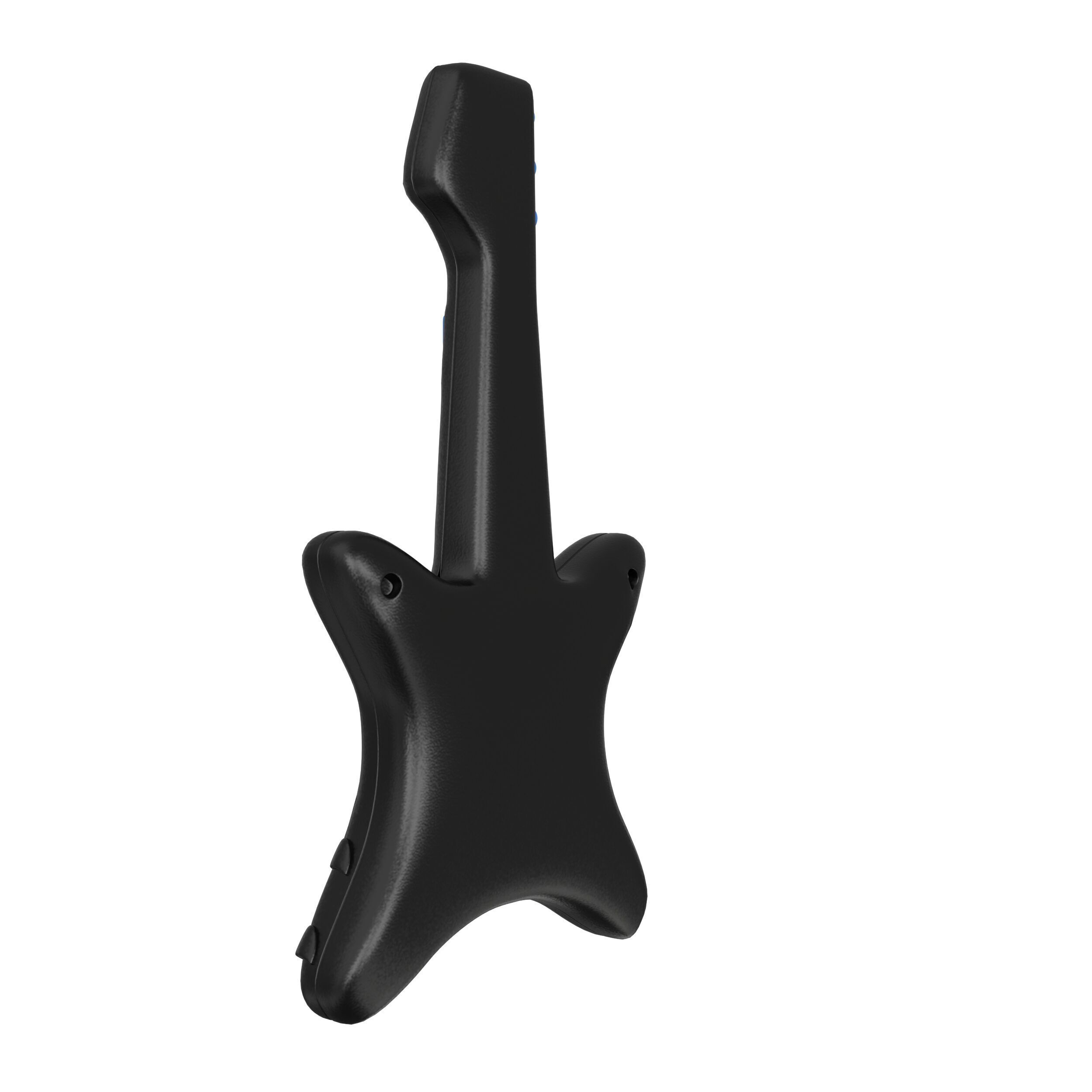 Kid Toy Plastic Electric Guitar 3D model_3