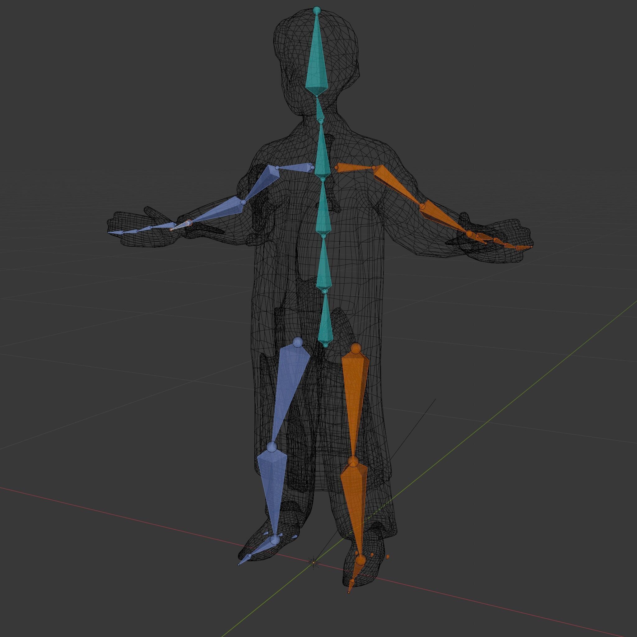 Stylized Young Doctor D Model in White Coat with Stethoscope Low-poly 3D model_8