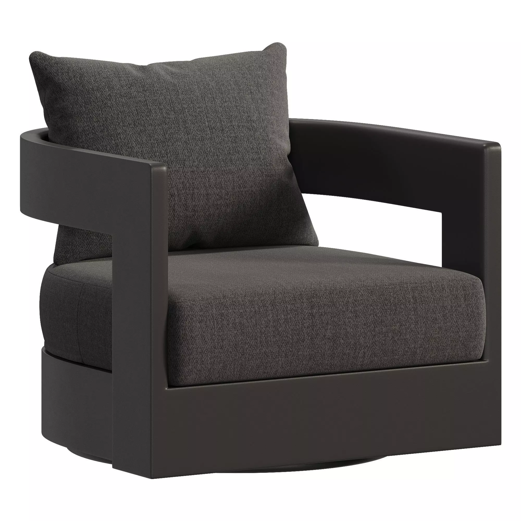 Victoria Swivel Lounge Chair 3D model