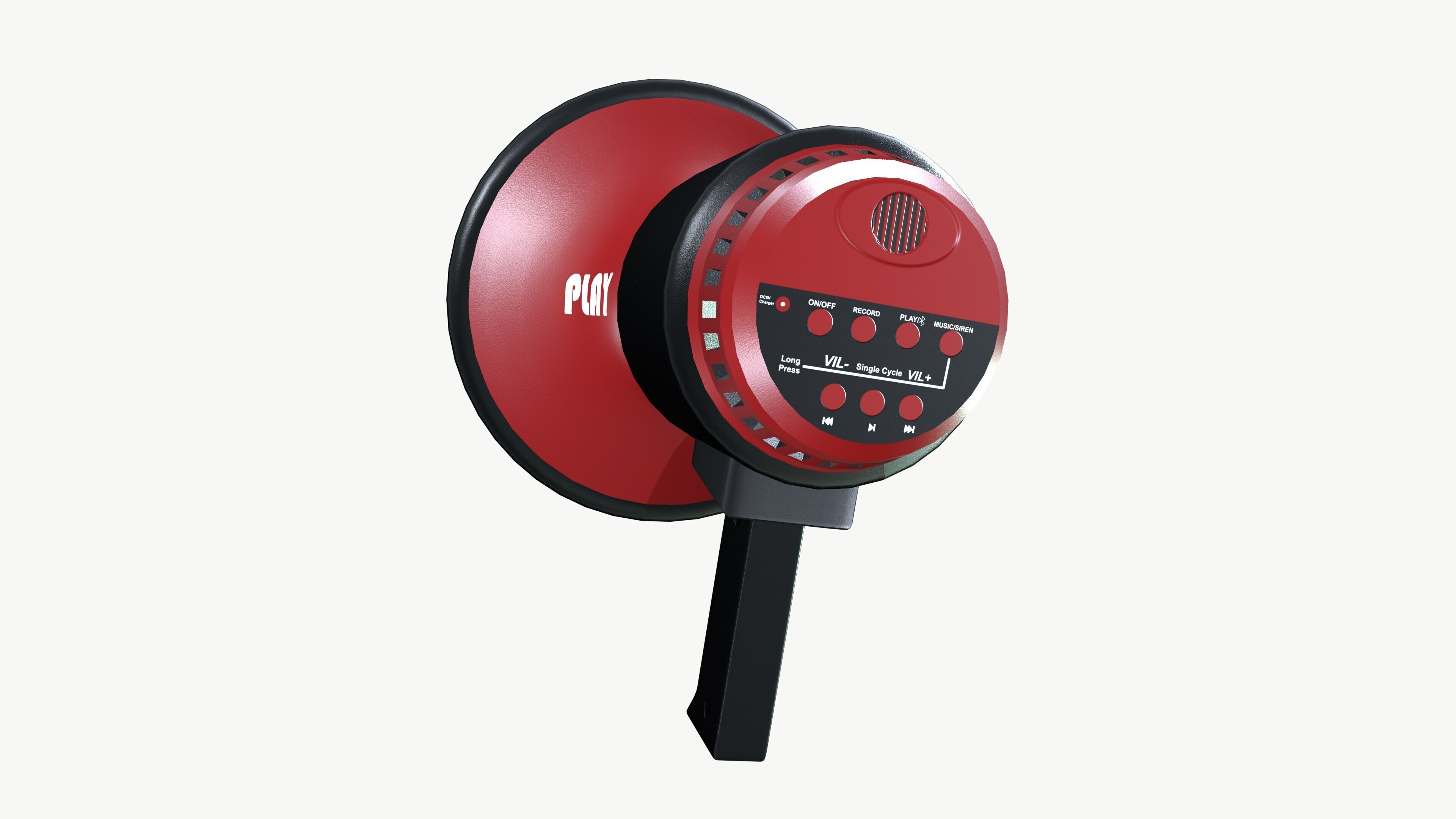 Loudspeaker 3D model_4