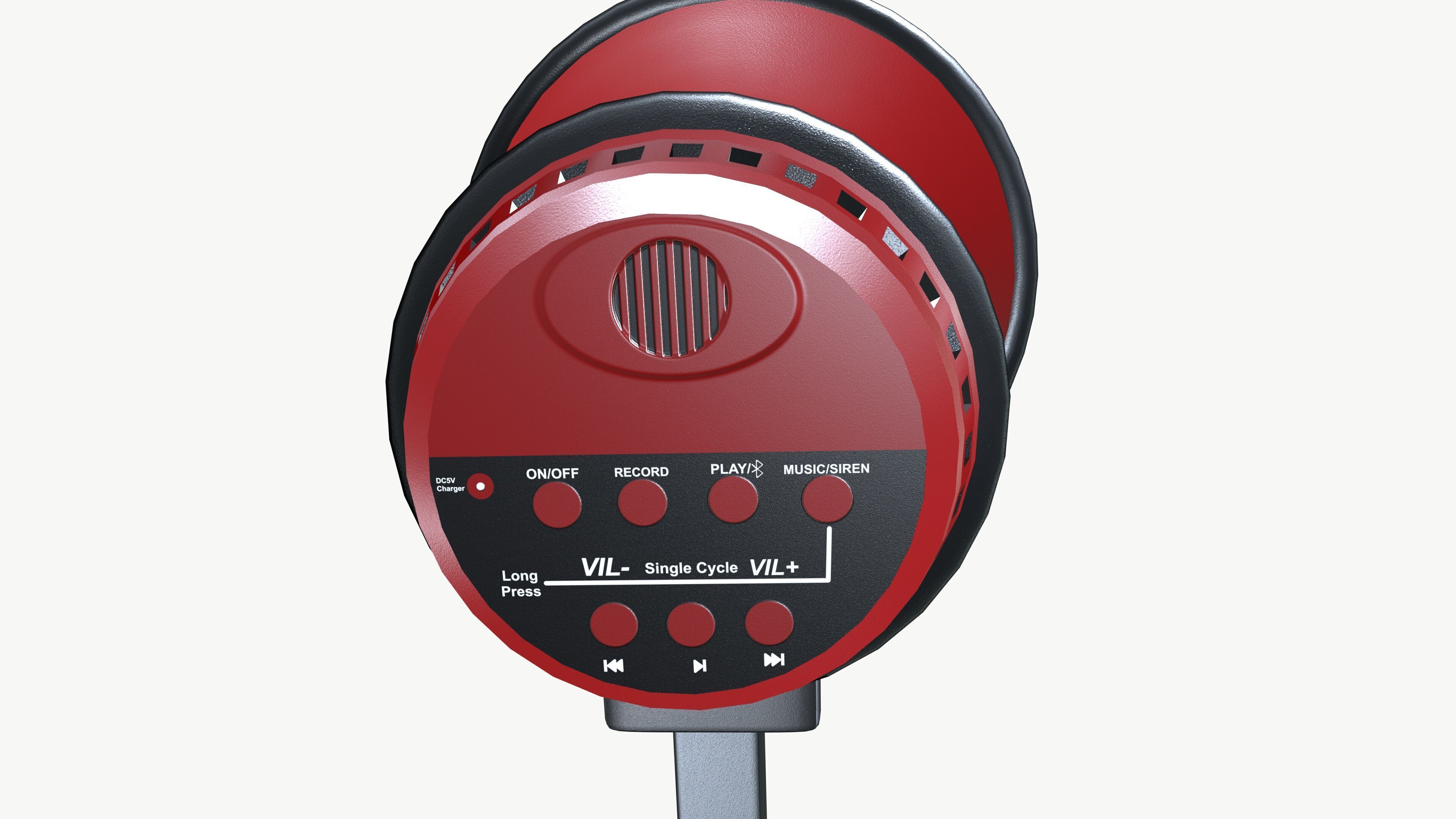 Loudspeaker 3D model_5
