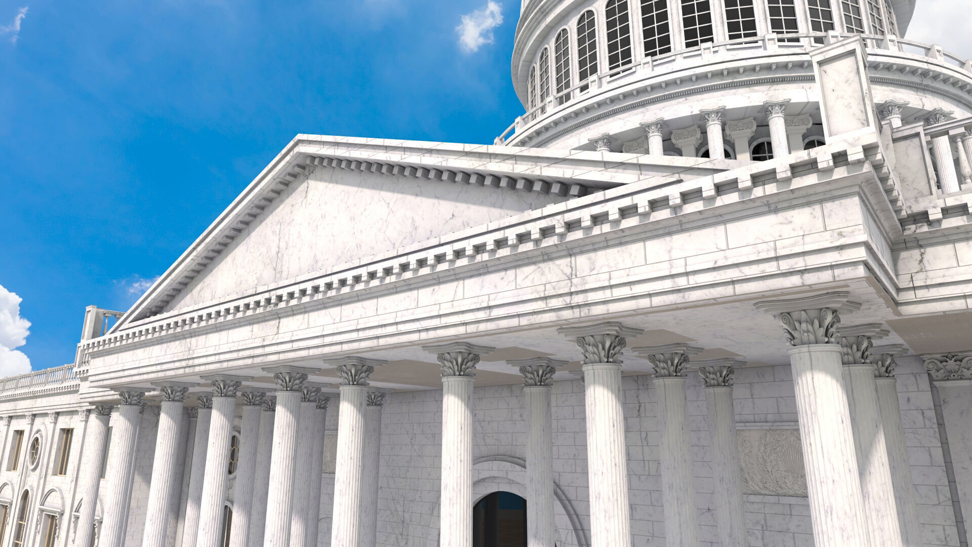 Capitol Hill 3D model_3