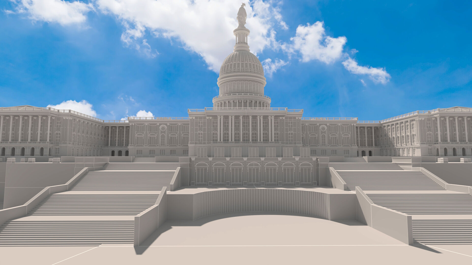 Capitol Hill 3D model_39