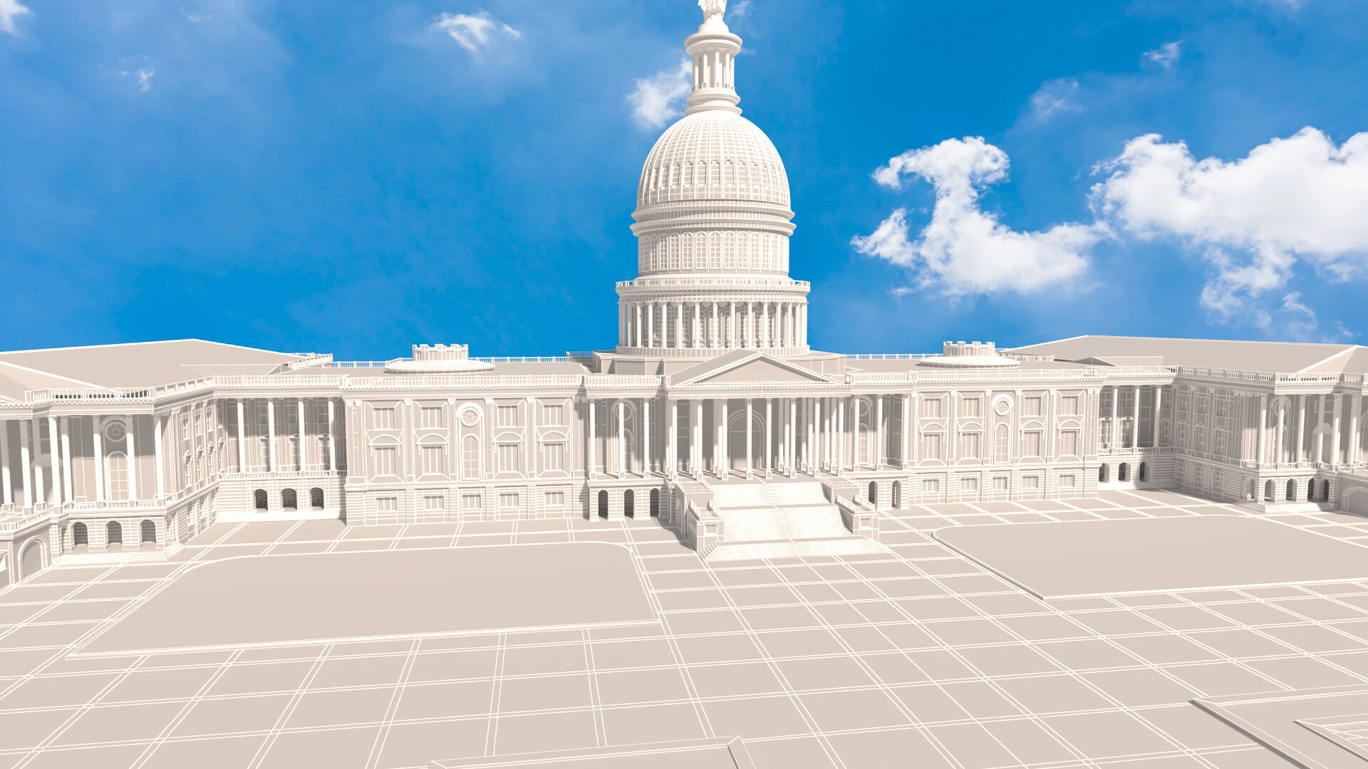 Capitol Hill 3D model_20