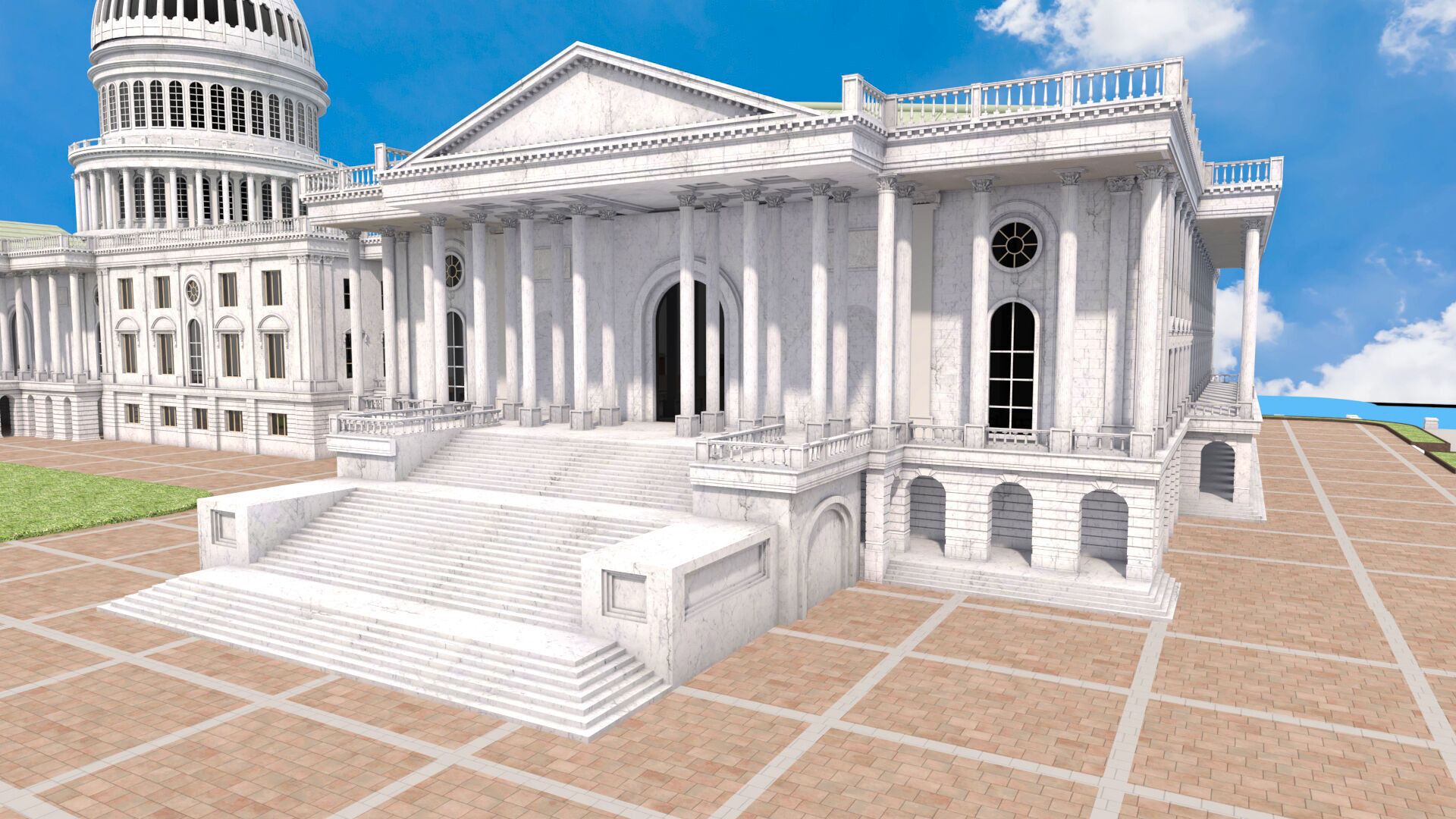 Capitol Hill 3D model_49