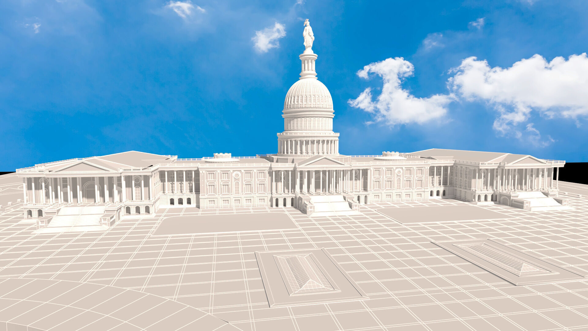 Capitol Hill 3D model_21