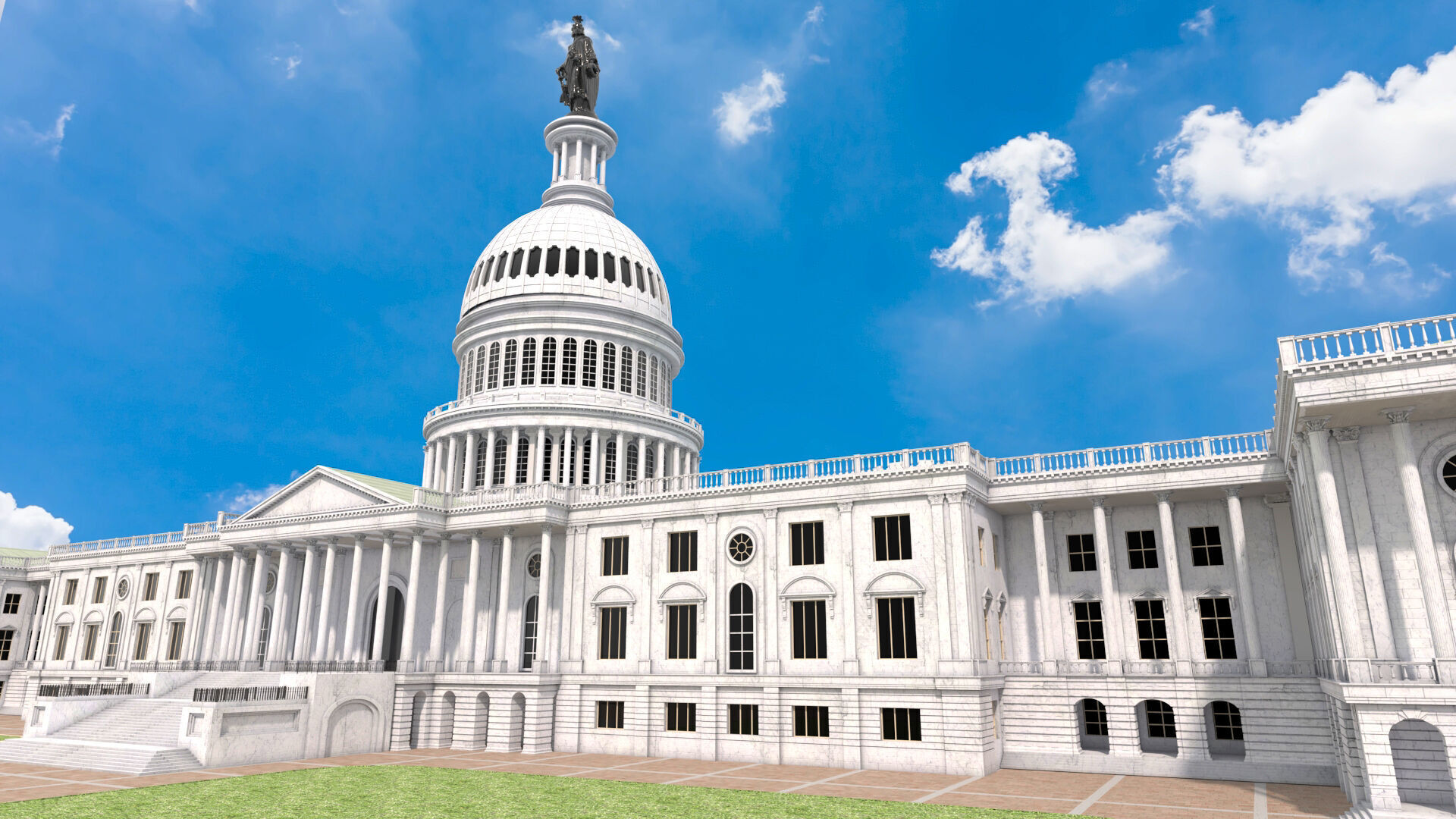 Capitol Hill 3D model_50