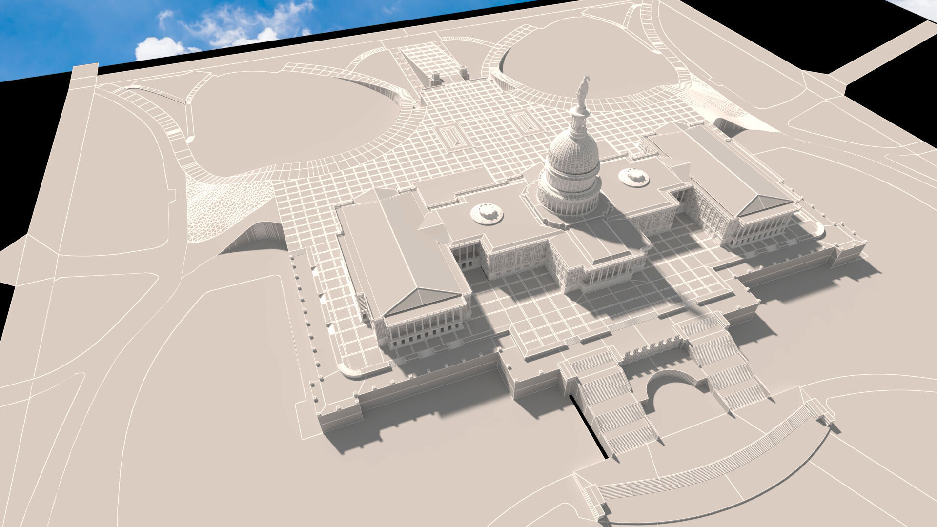 Capitol Hill 3D model_47