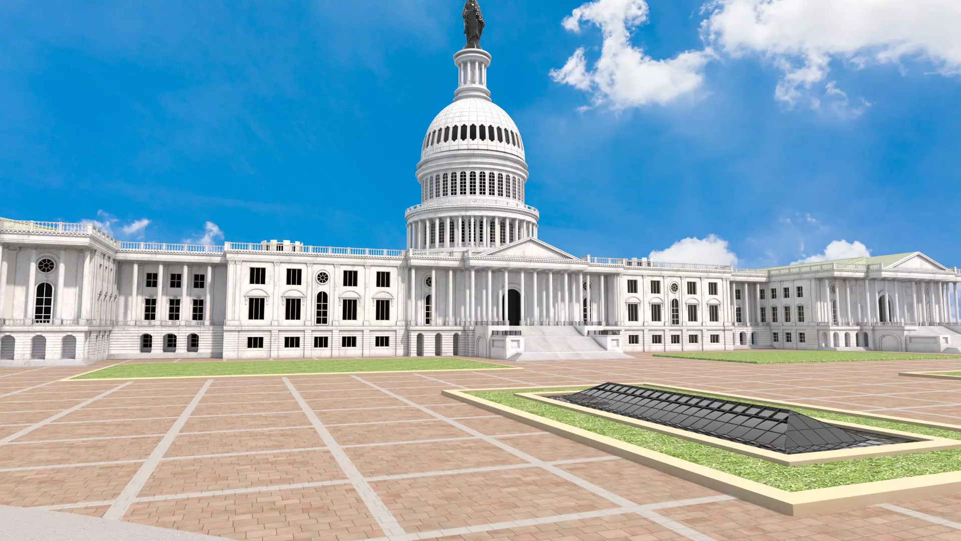 Capitol Hill 3D model_0
