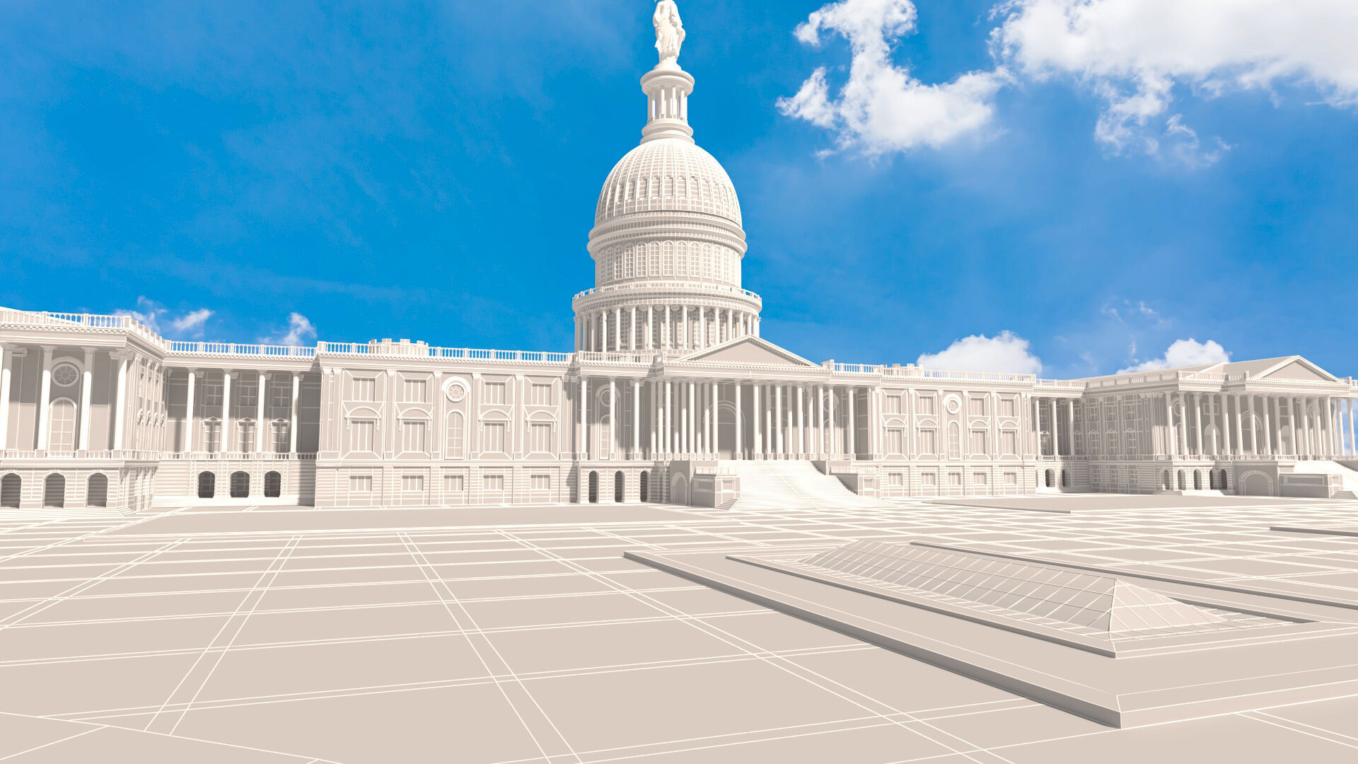 Capitol Hill 3D model_19