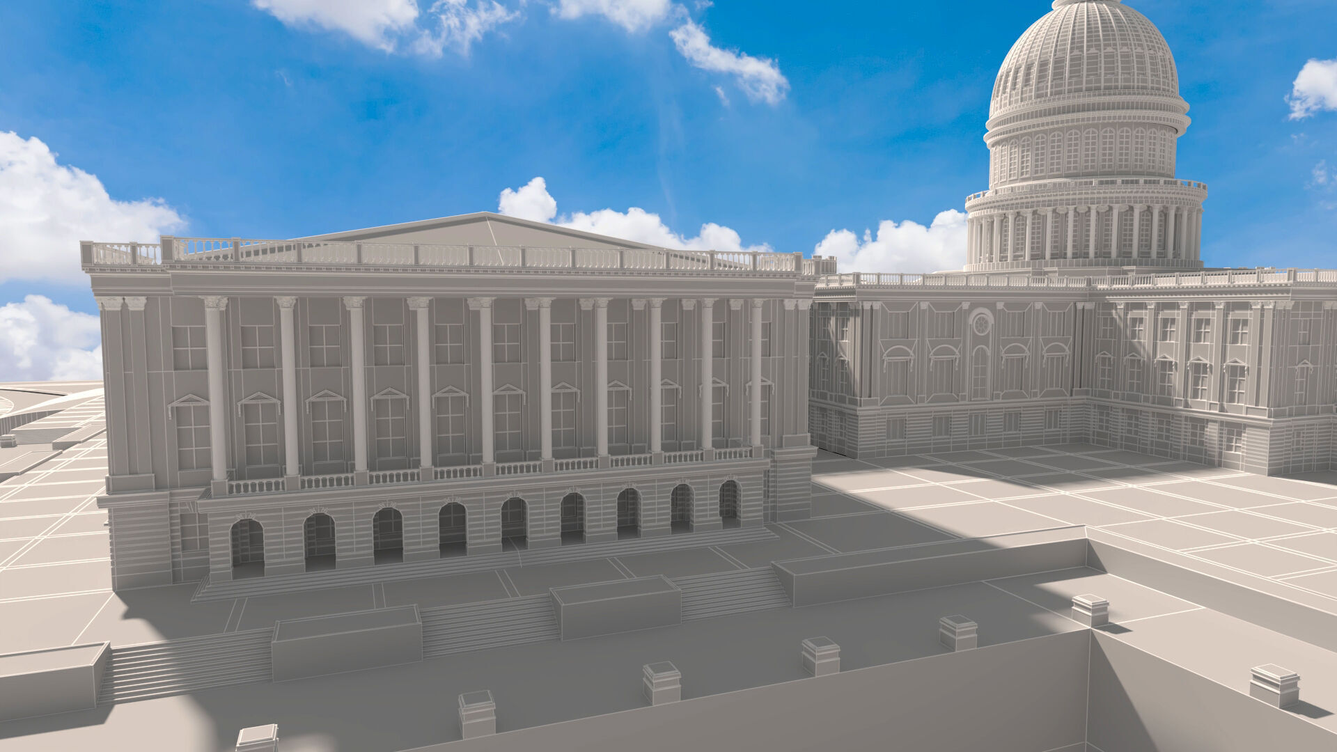 Capitol Hill 3D model_40