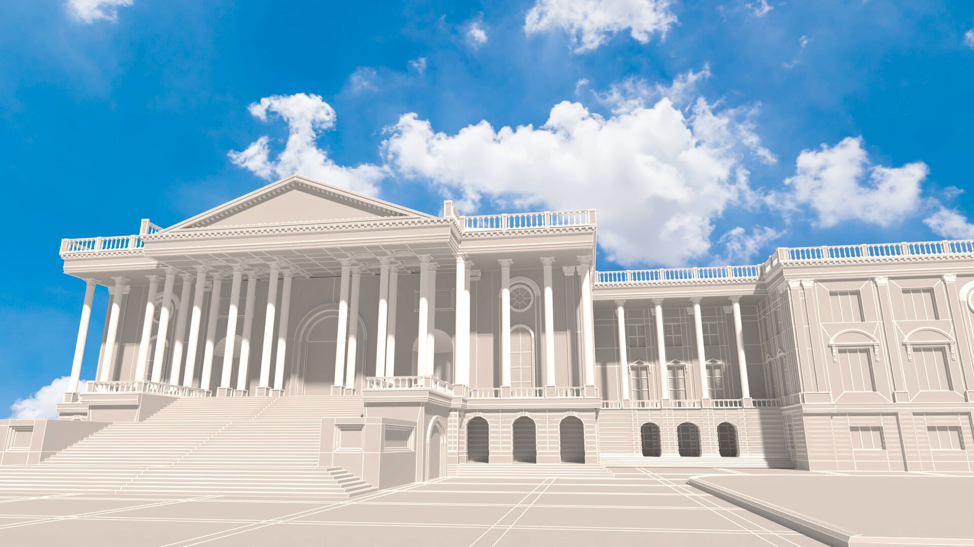 Capitol Hill 3D model_35