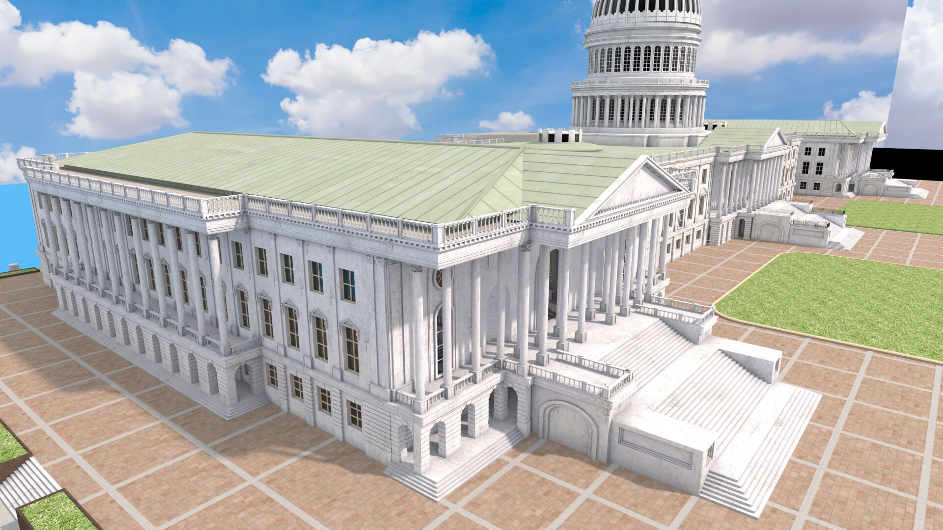 Capitol Hill 3D model_7