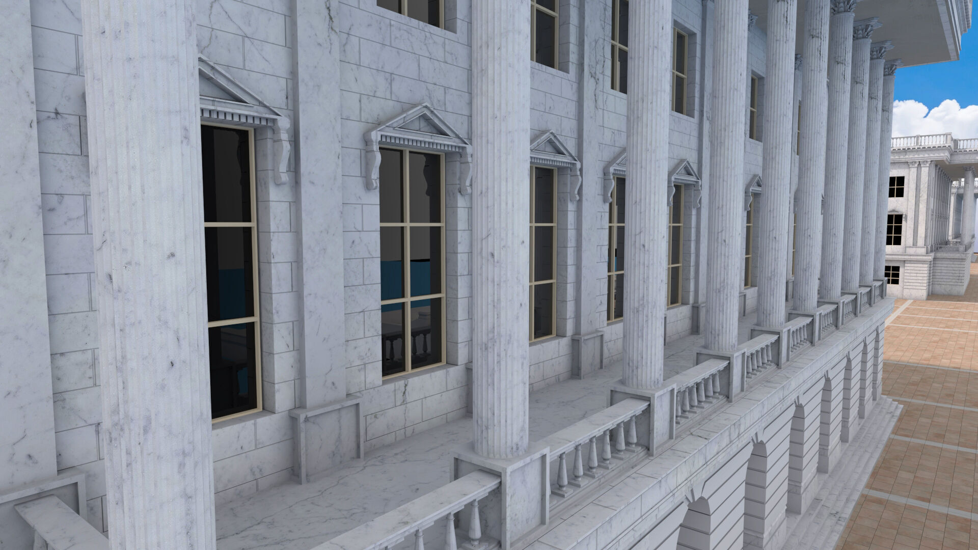 Capitol Hill 3D model_15