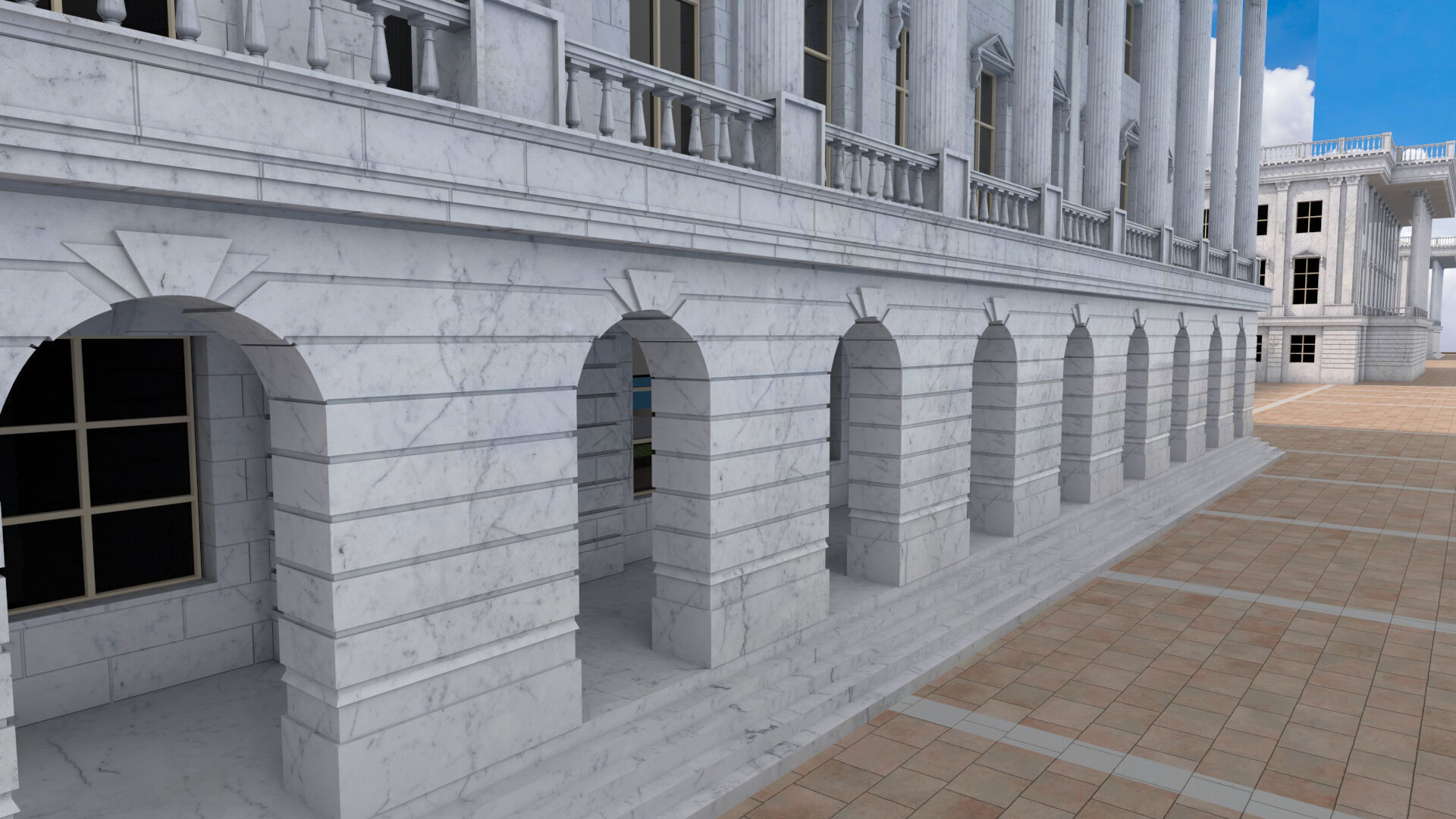 Capitol Hill 3D model_14