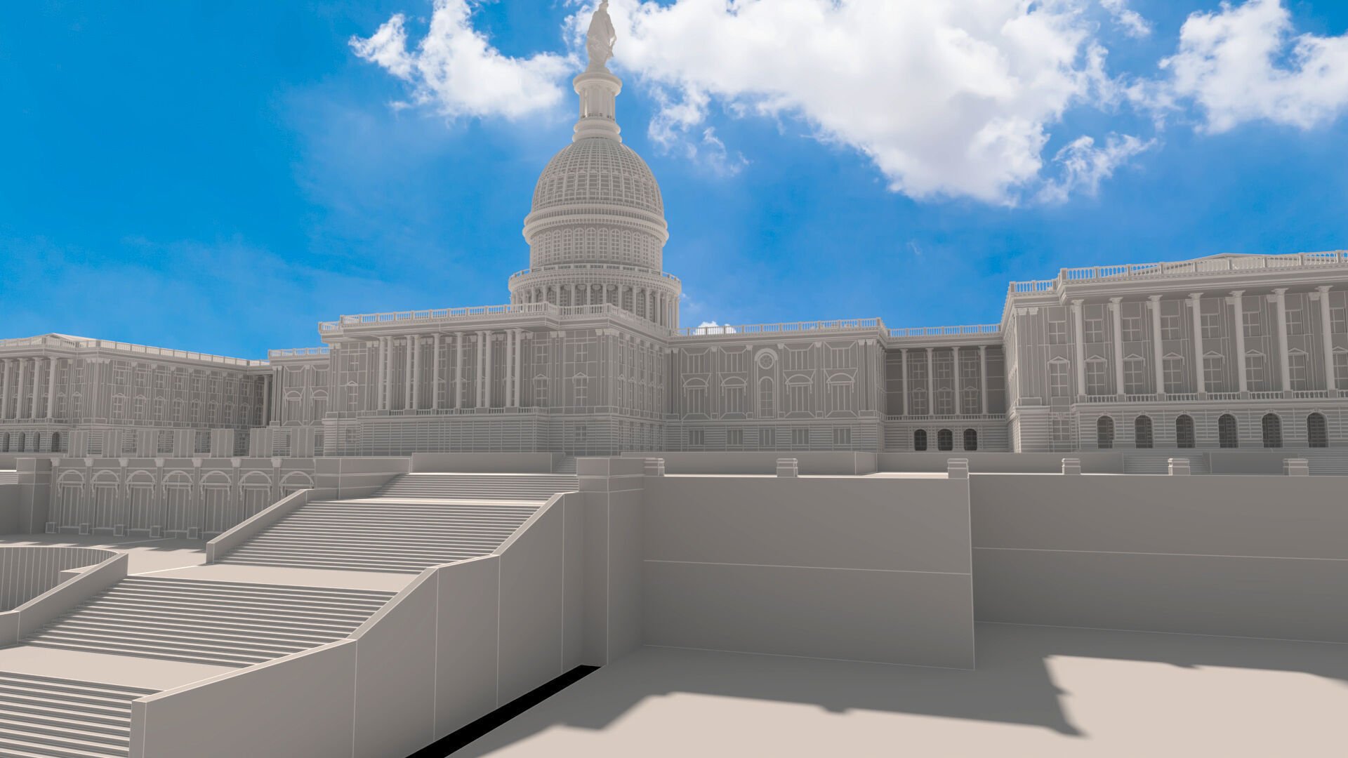 Capitol Hill 3D model_38