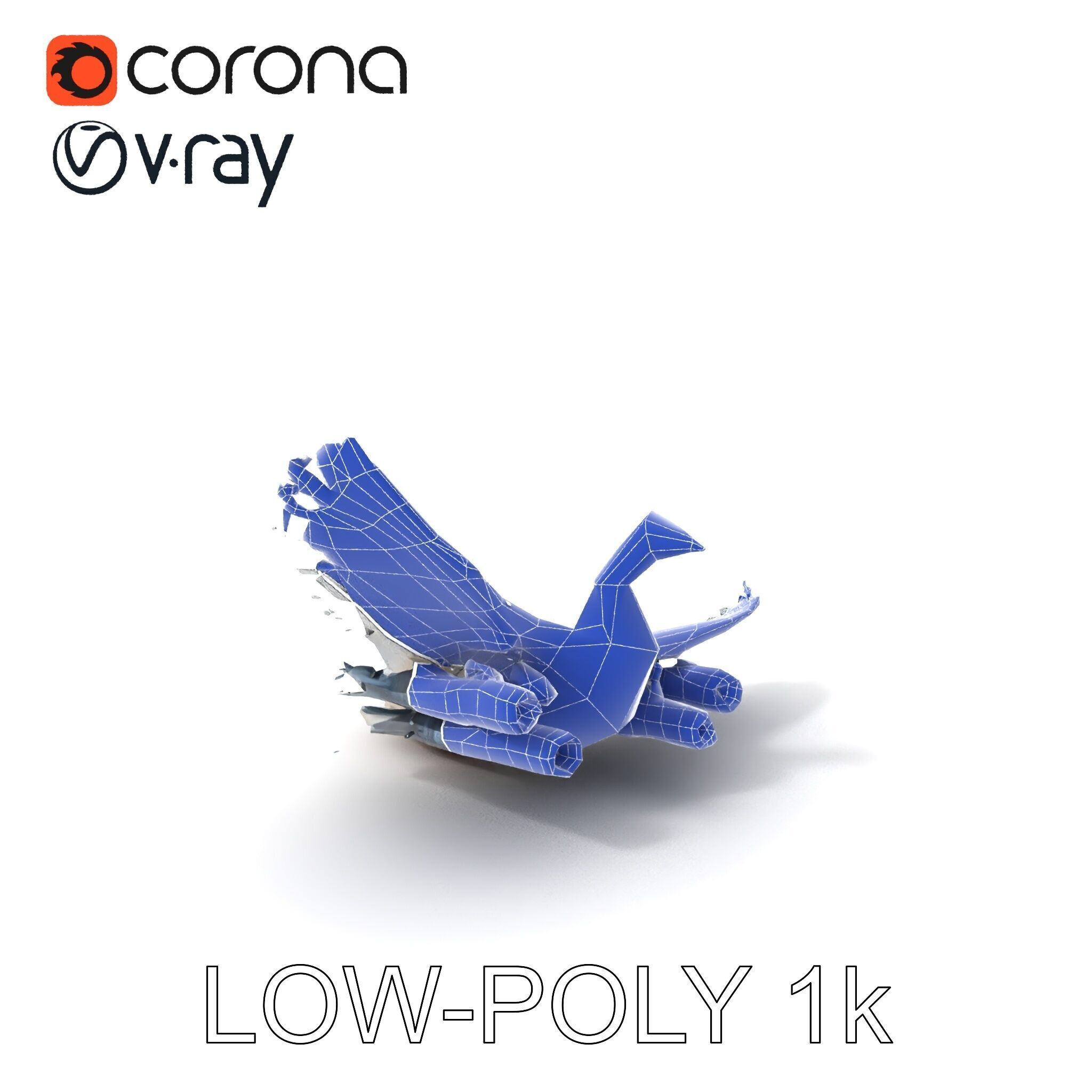 Bombombini Gusini Low-poly 3D model_24