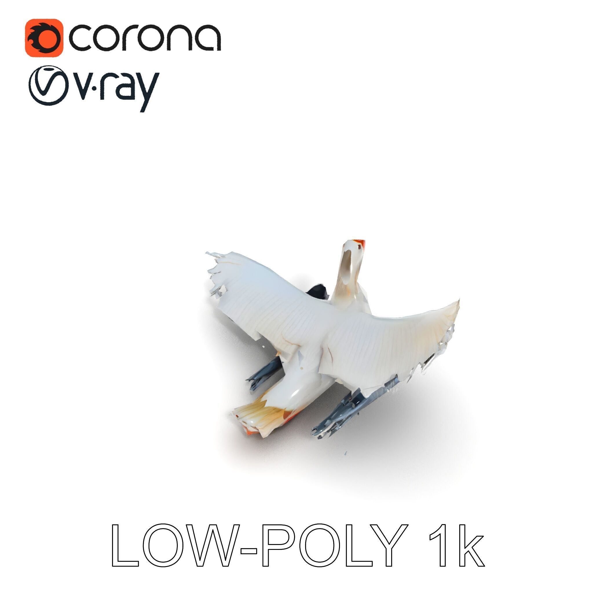 Bombombini Gusini Low-poly 3D model_35