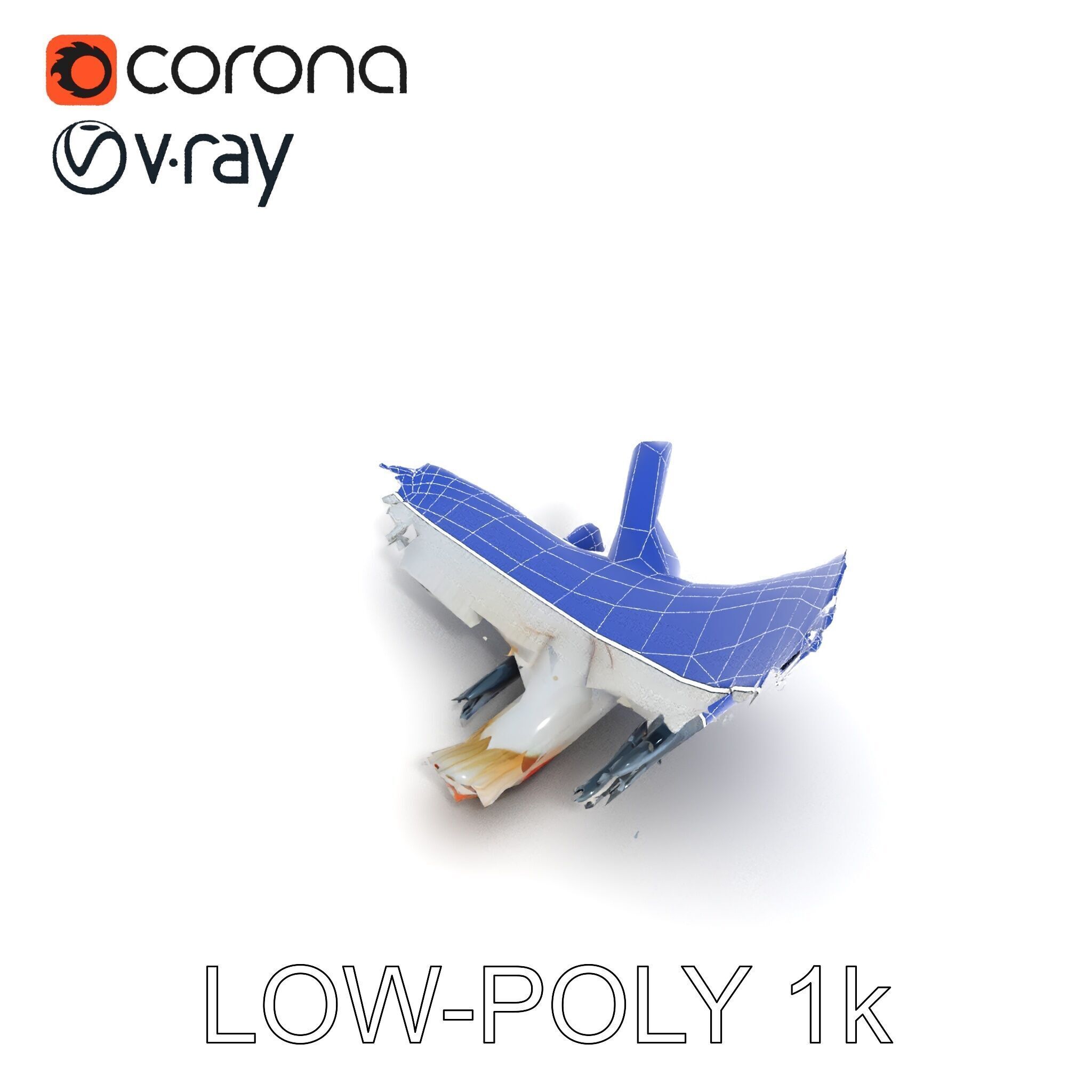 Bombombini Gusini Low-poly 3D model_21