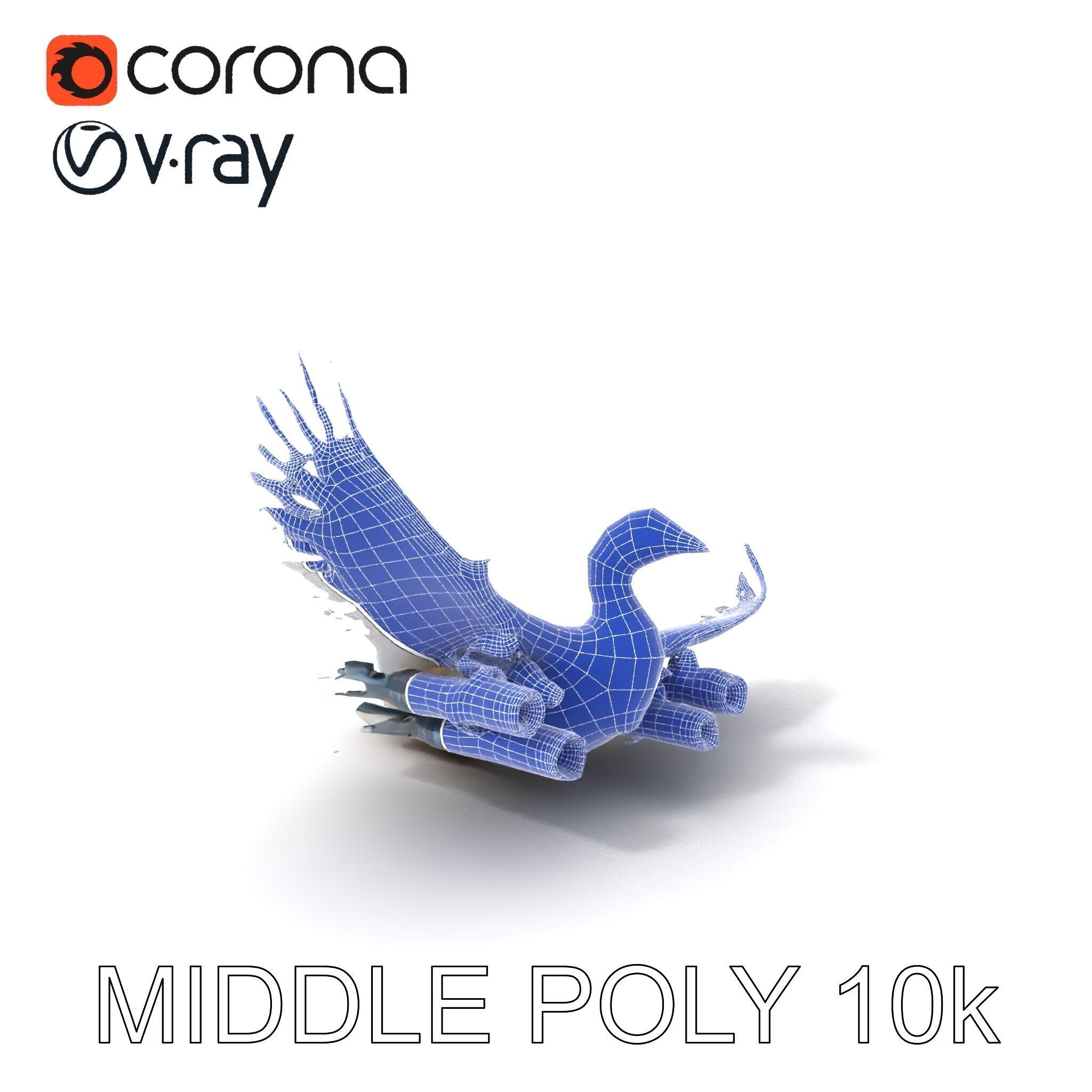 Bombombini Gusini Low-poly 3D model_17