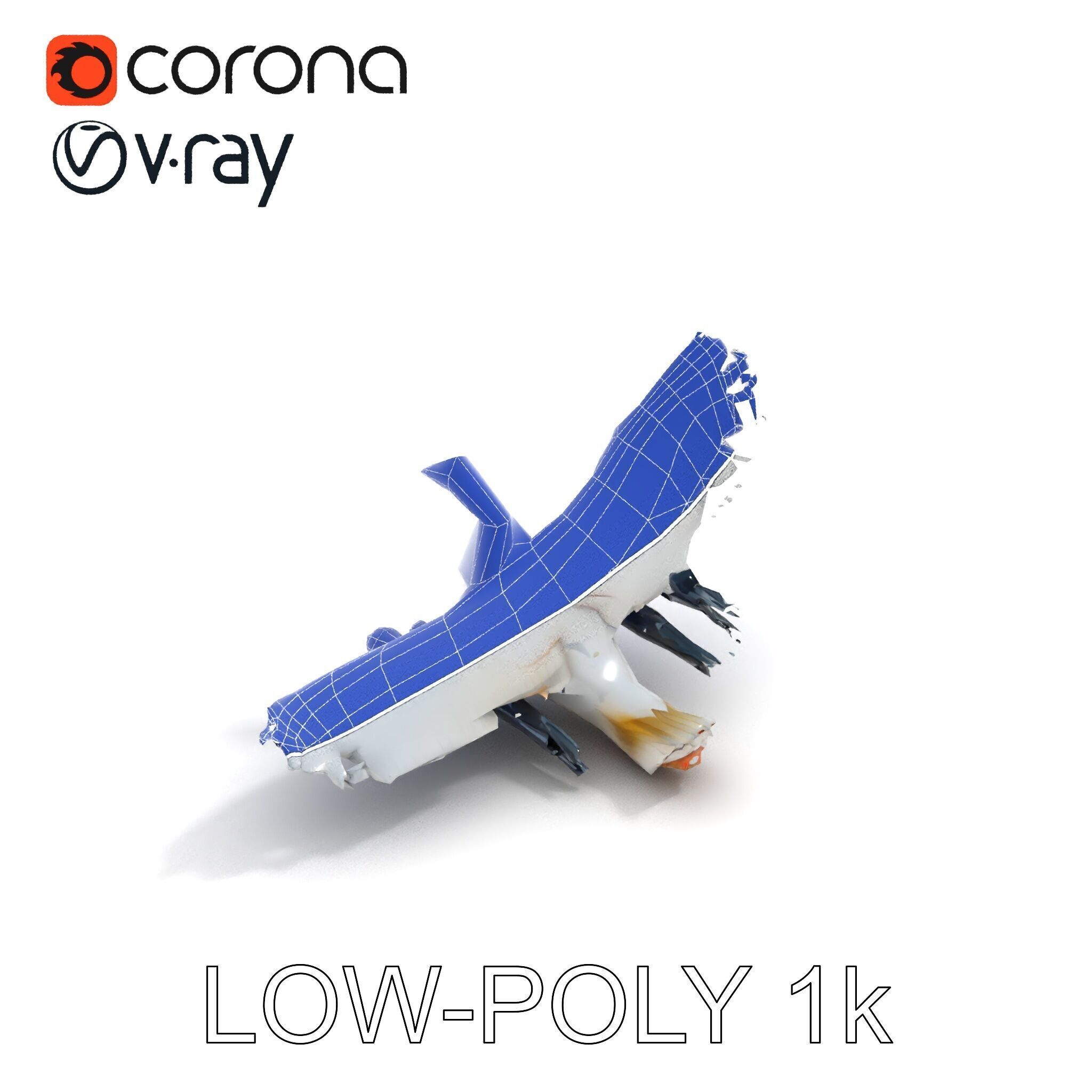 Bombombini Gusini Low-poly 3D model_27