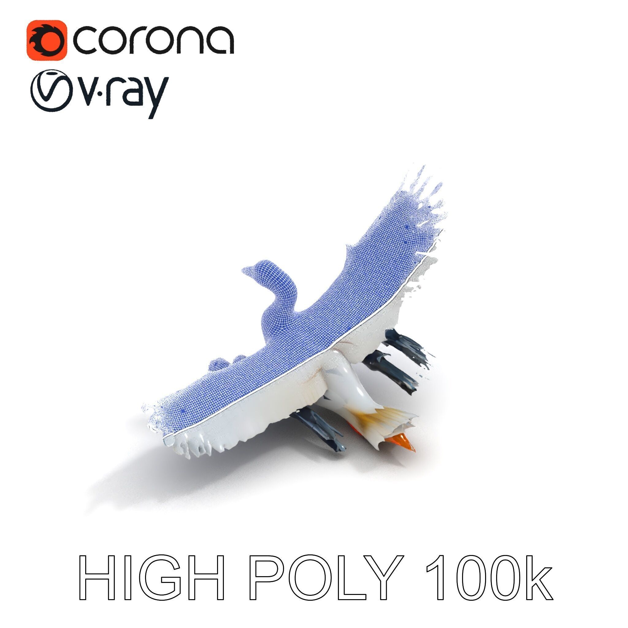 Bombombini Gusini Low-poly 3D model_25