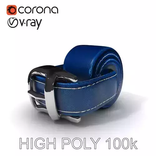 Denim Belt D Model Pack