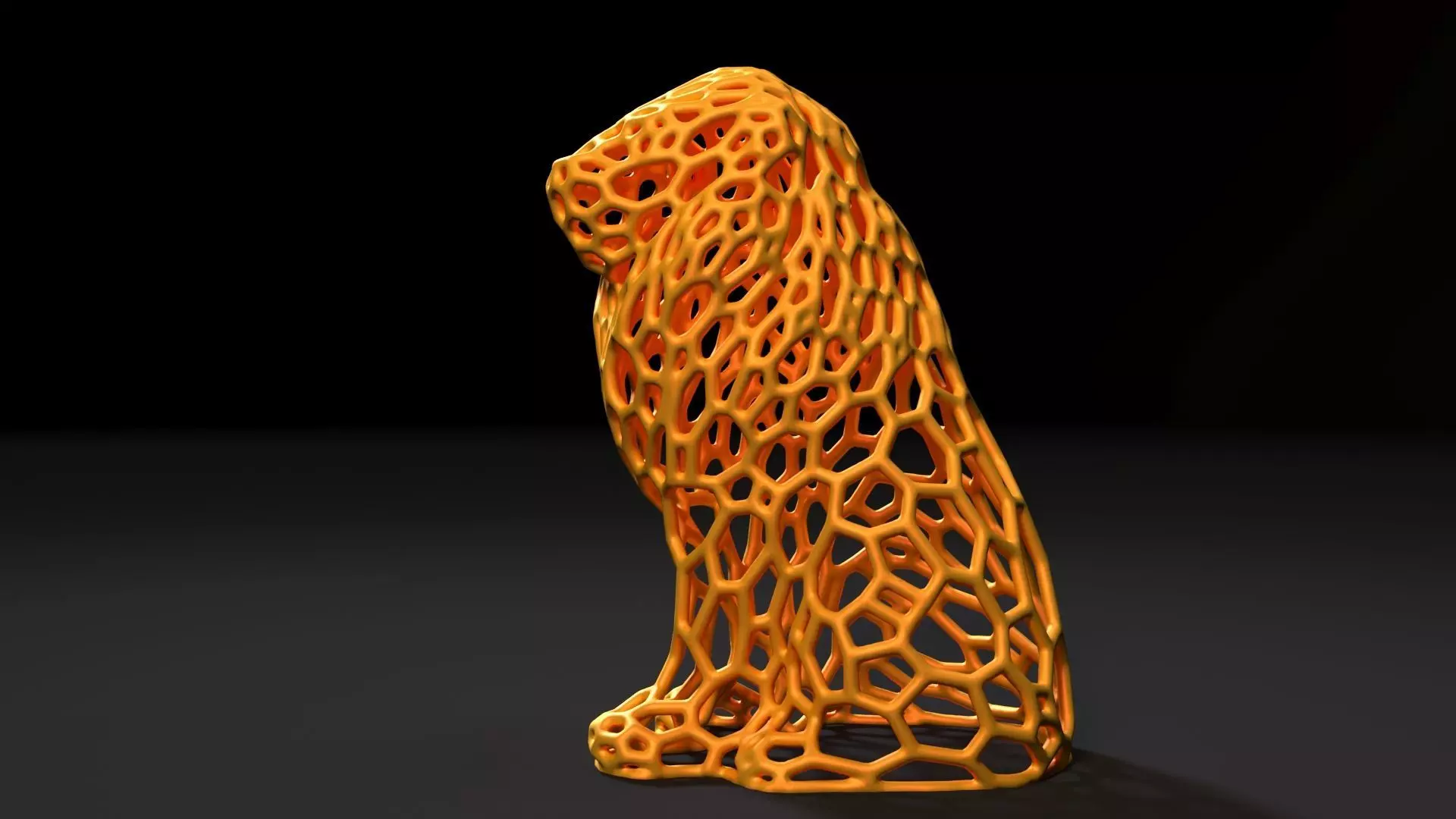 Lion Sculpture 3D print model_0