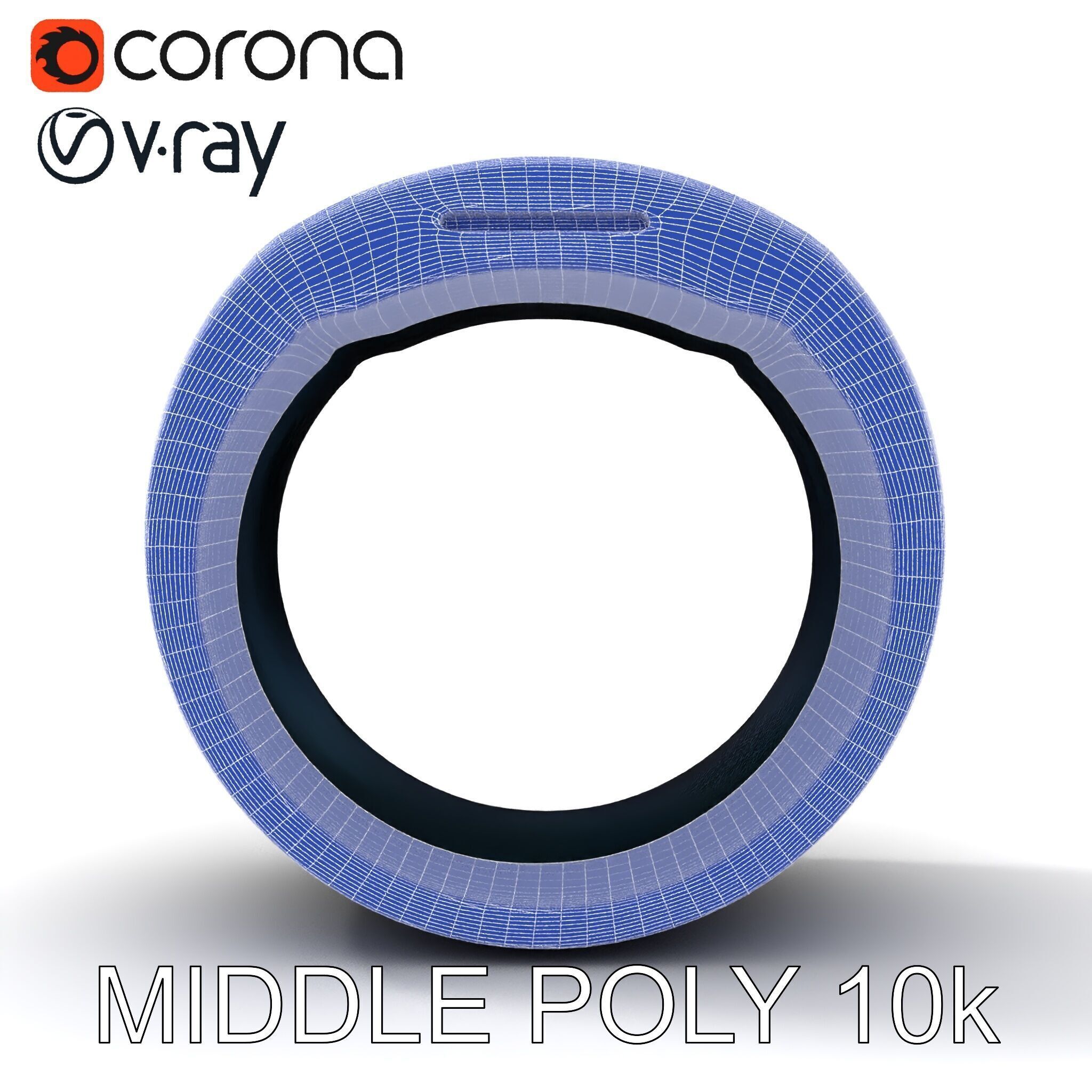 Smart Ring Digital Model Pack Low-poly 3D model_24