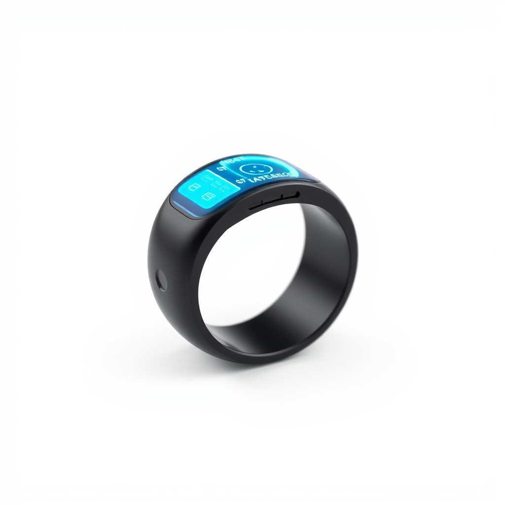Smart Ring Digital Model Pack Low-poly 3D model_4