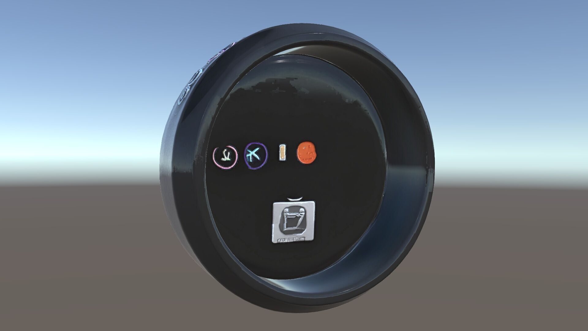 Smart Ring Model Pack with Interactive Display Low-poly 3D model_6