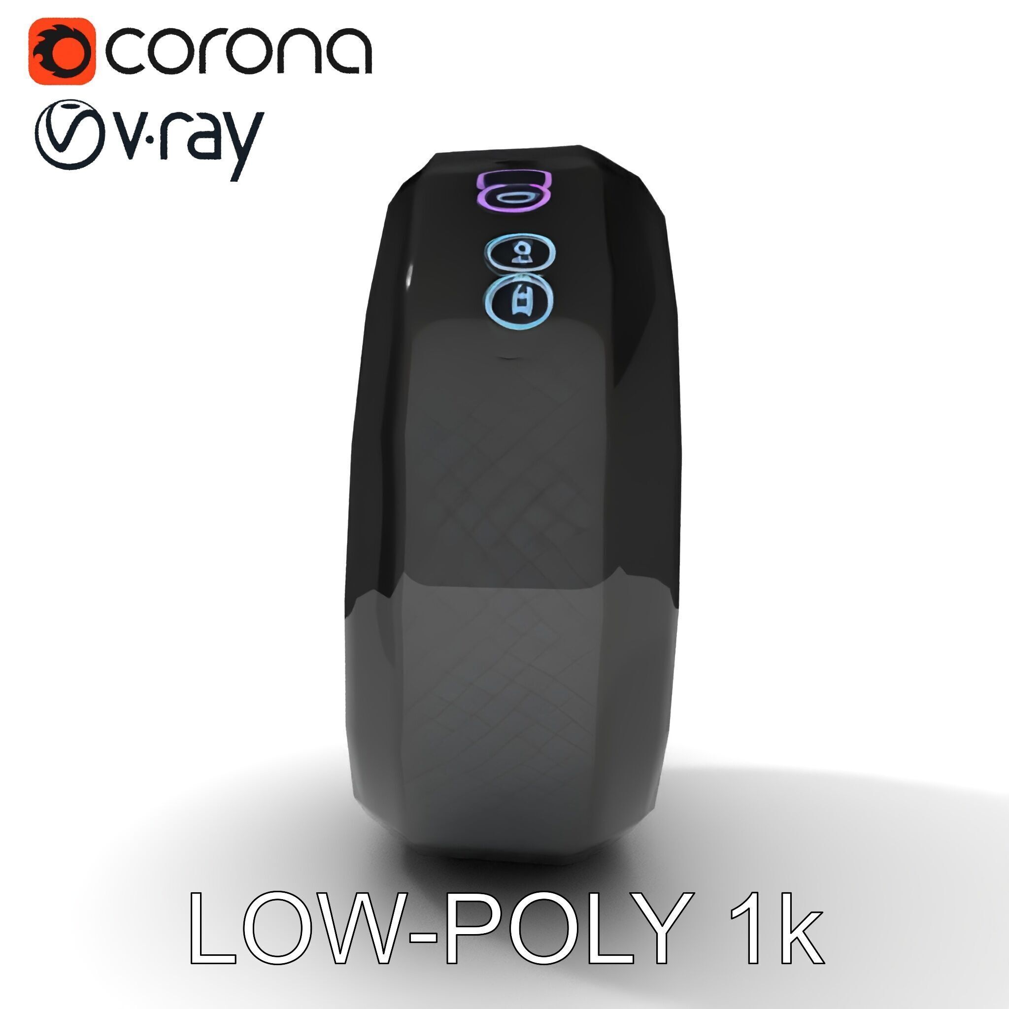 Smart Ring Model Pack with Interactive Display Low-poly 3D model_16