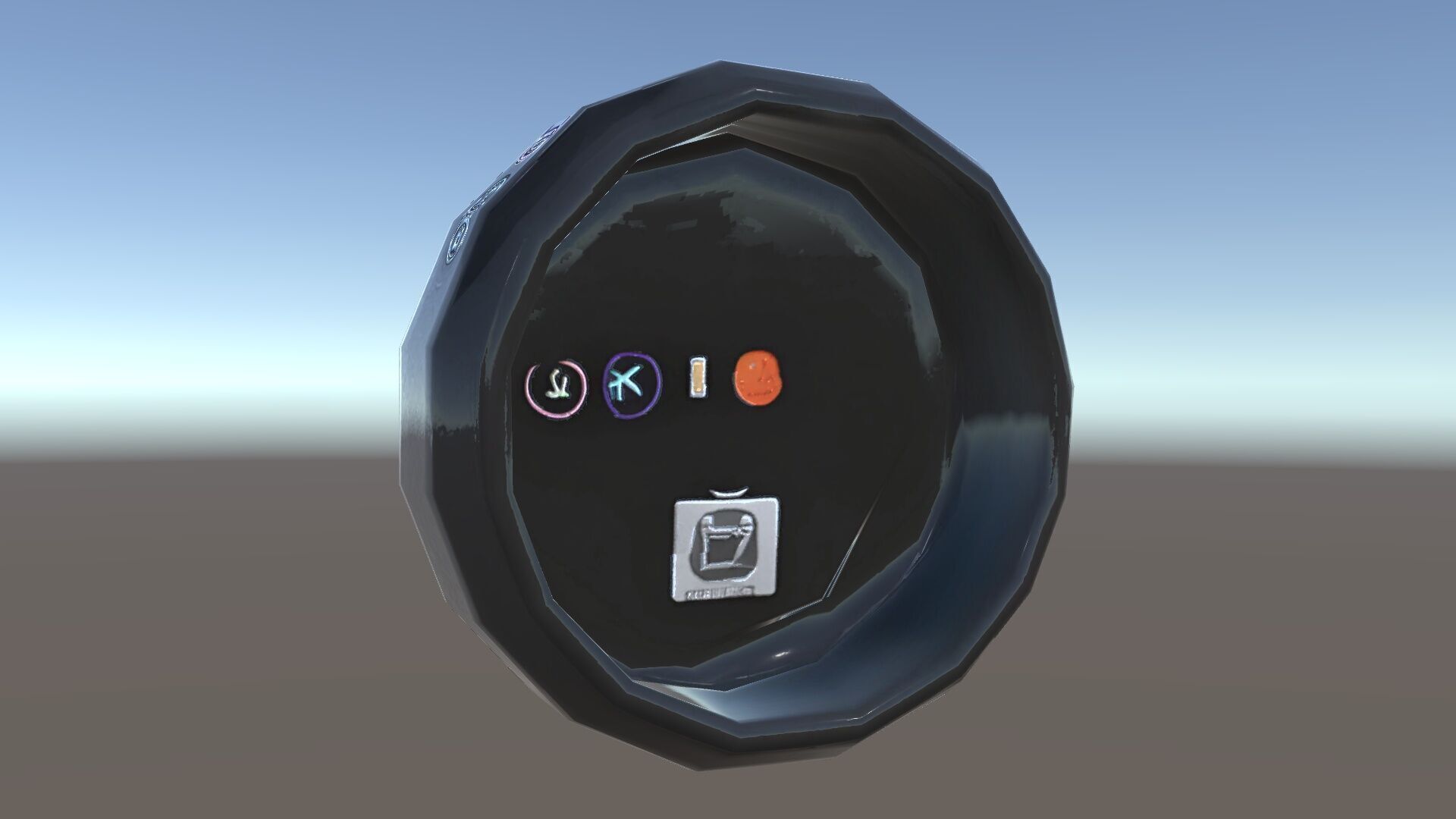 Smart Ring Model Pack with Interactive Display Low-poly 3D model_33