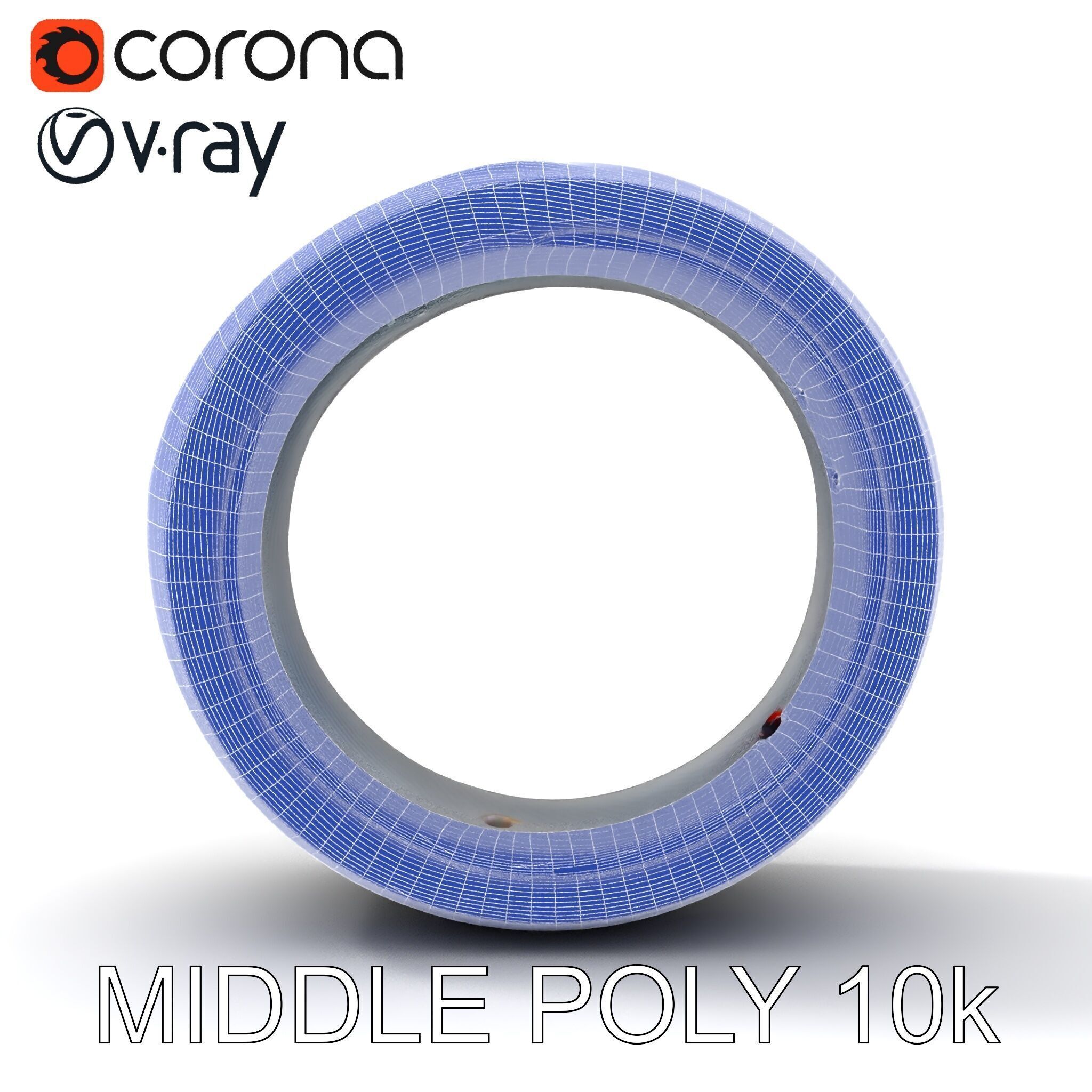 Smart Ring Model Pack with Interactive LED Display Low-poly 3D model_31