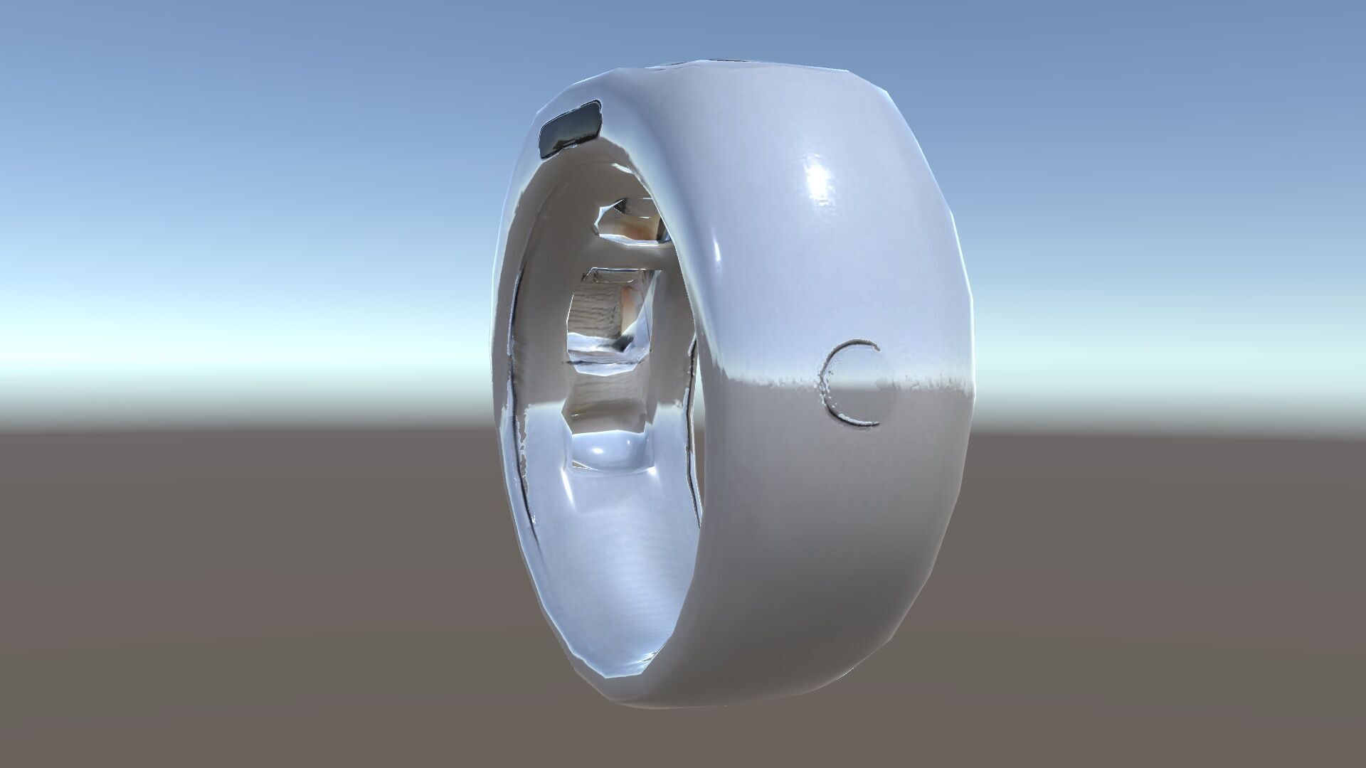 Smart Ring D Model Pack for Wearable Technology Integration Low-poly 3D model_32