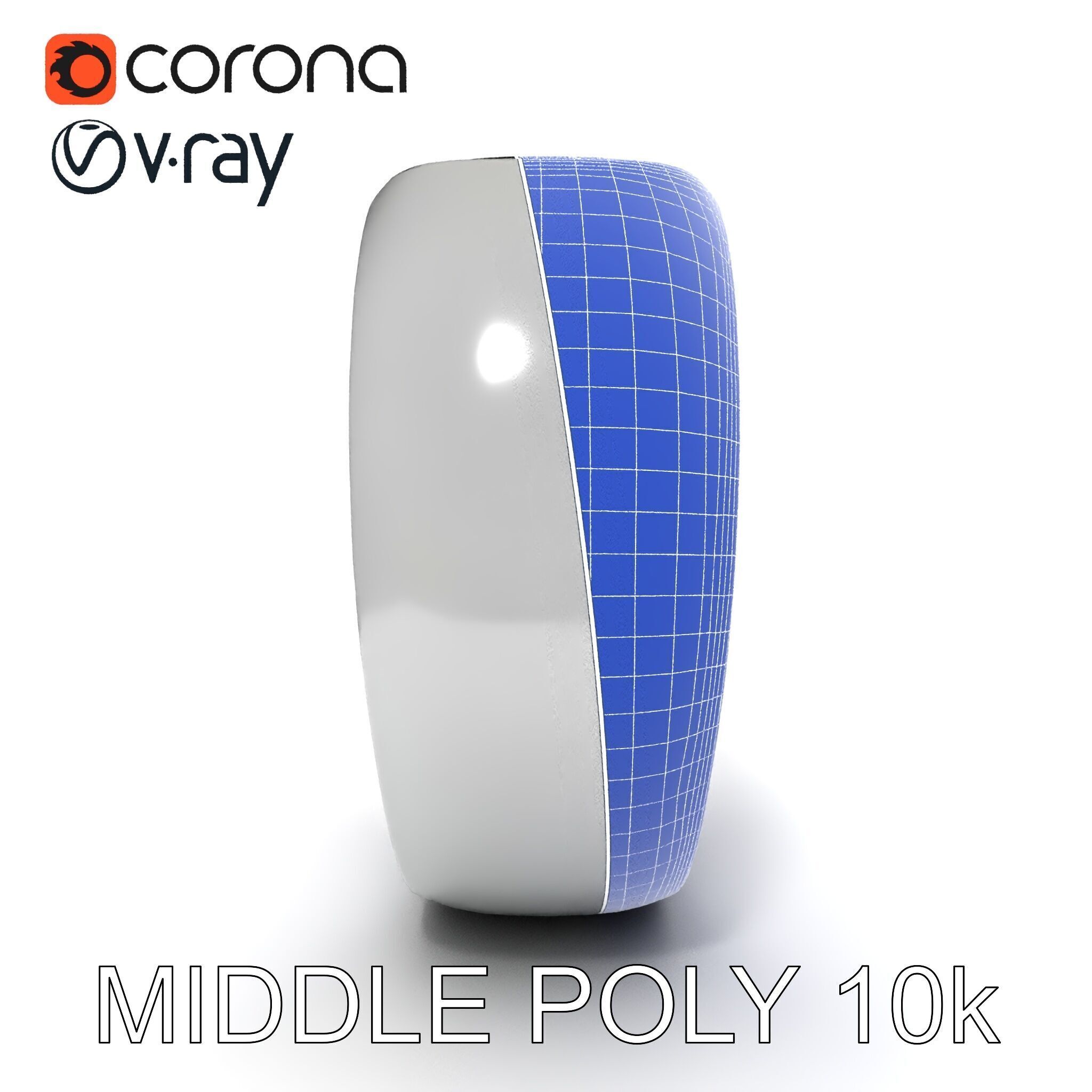 Smart Ring D Model Pack for Wearable Technology Integration Low-poly 3D model_15