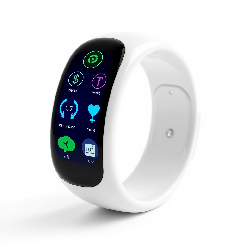 Smartwatch Model Pack with Interactive Display Low-poly 3D model_4