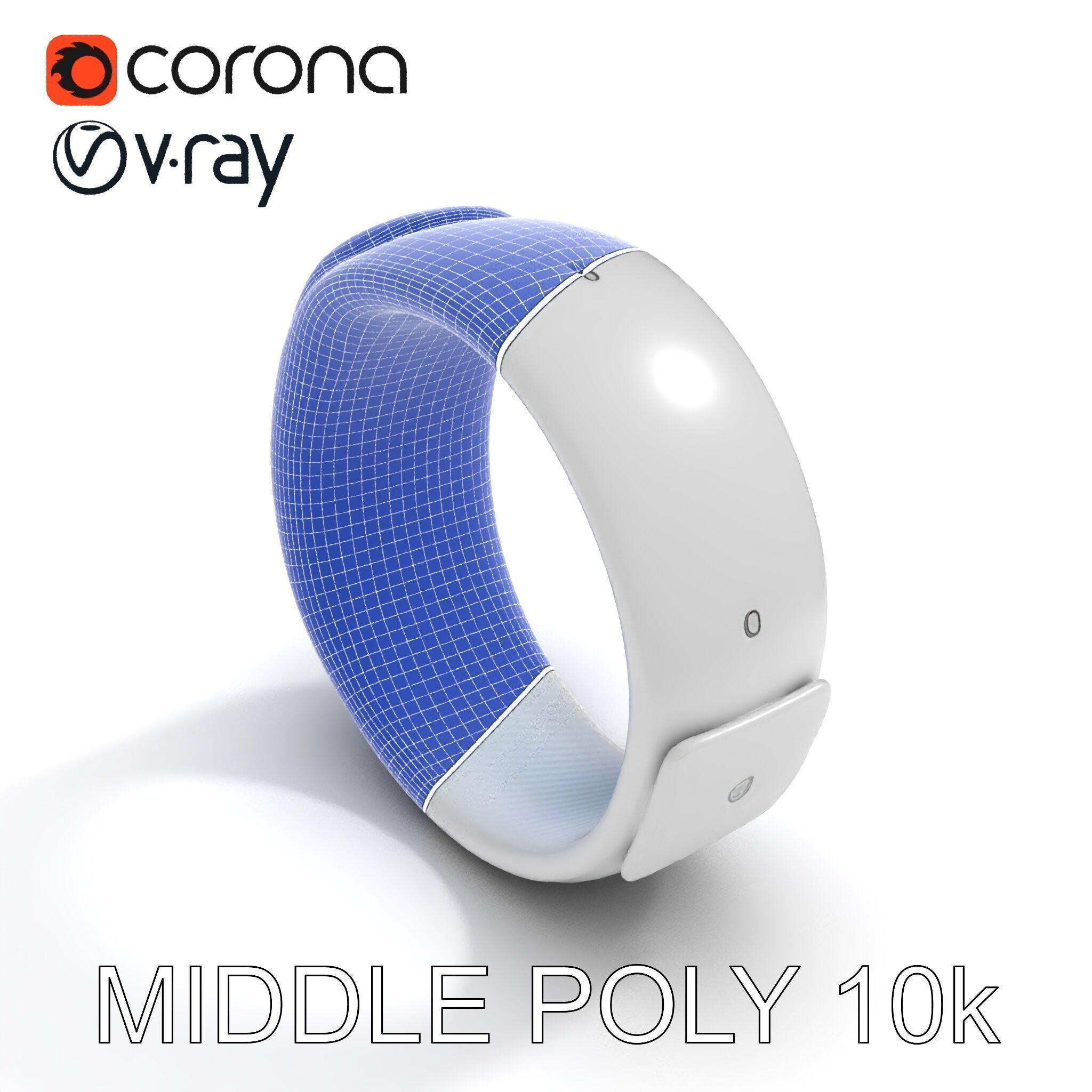 Smartwatch Model Pack with Interactive Display Low-poly 3D model_26