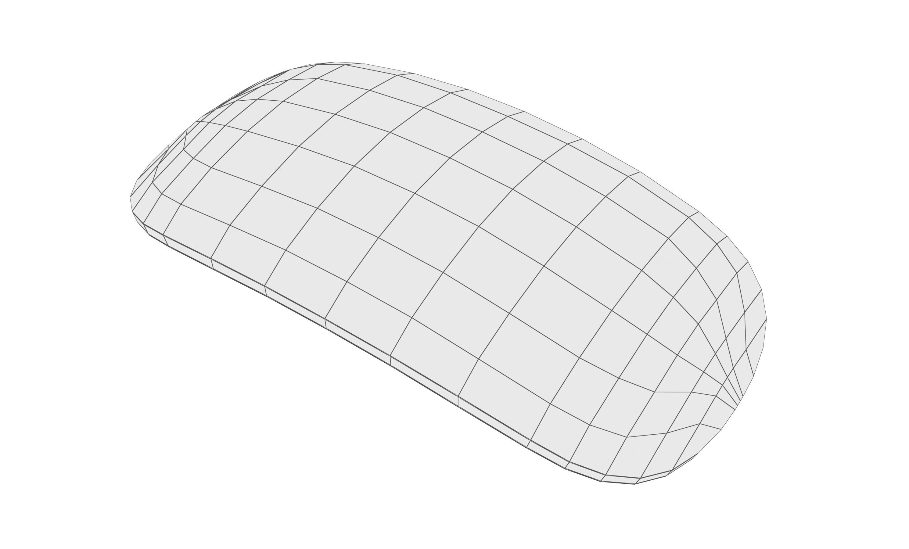 Apple Magic Mouse Black And Silver 3D model_11