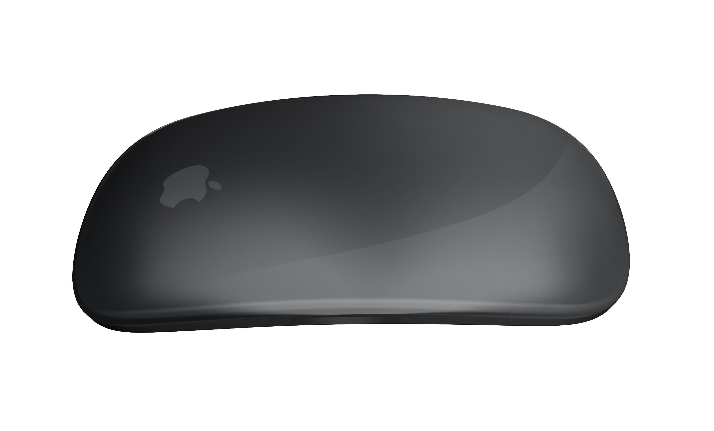 Apple Magic Mouse Black And Silver 3D model_5